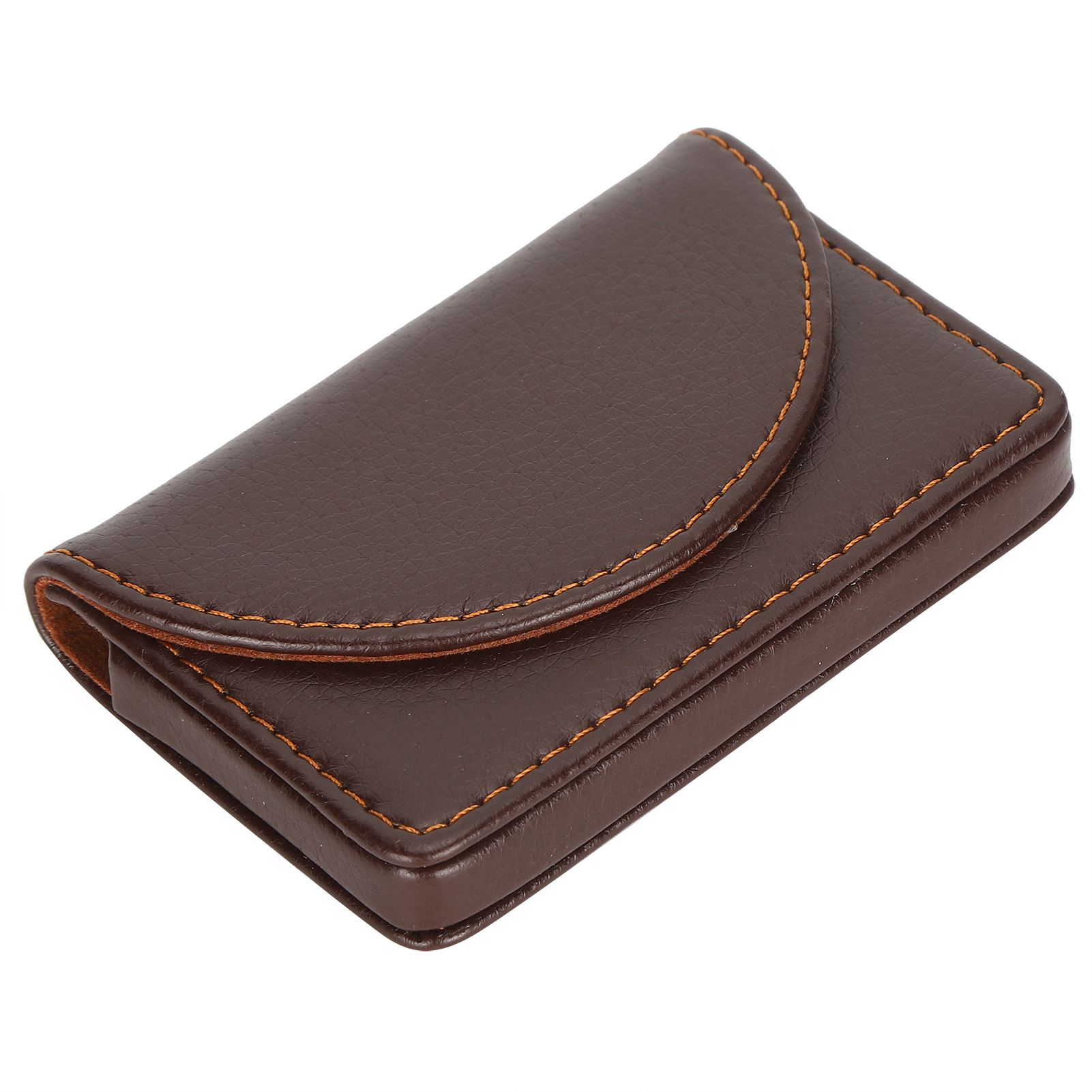 Business Name Card Case PU Leather Holder Organizer Gifts for Traveling view 3