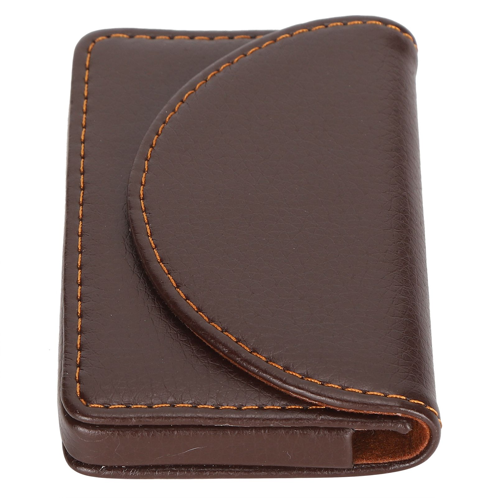 Business Name Card Case PU Leather Holder Organizer Gifts for Traveling view 4