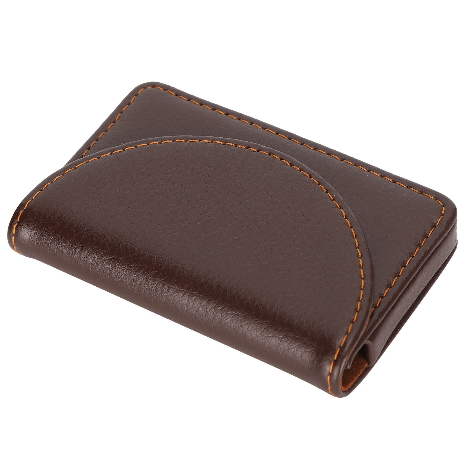 Business Name Card Case PU Leather Holder Organizer Gifts for Traveling view 6
