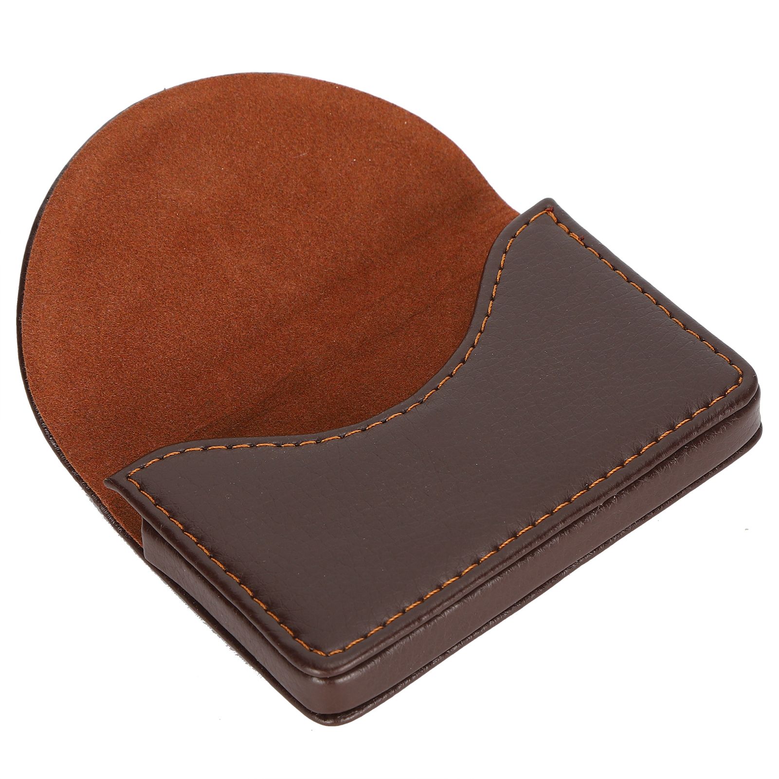 Business Name Card Case PU Leather Holder Organizer Gifts for Traveling view 8
