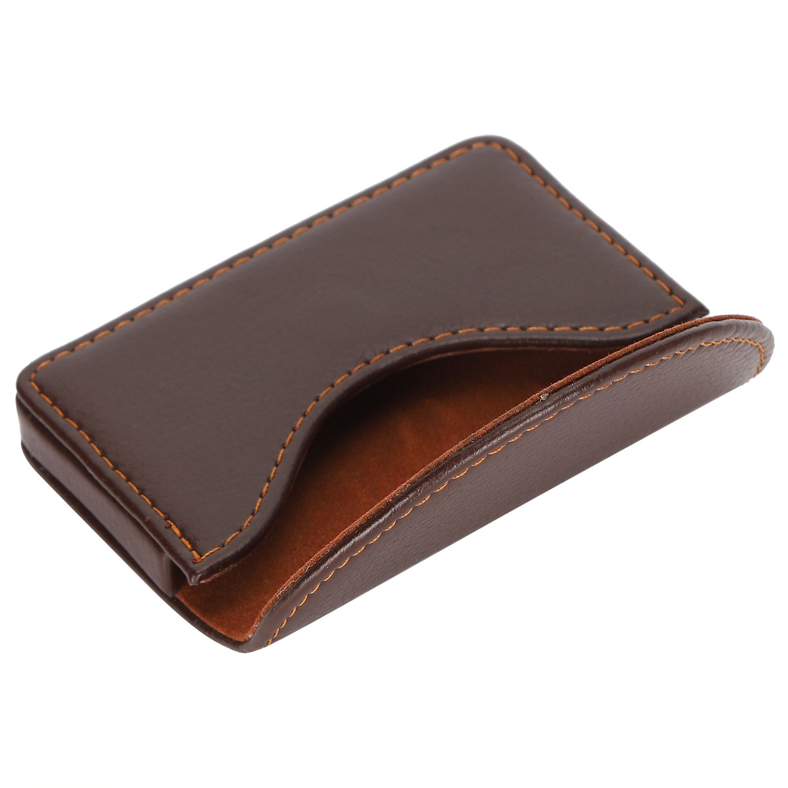 Business Name Card Case PU Leather Holder Organizer Gifts for Traveling view 9