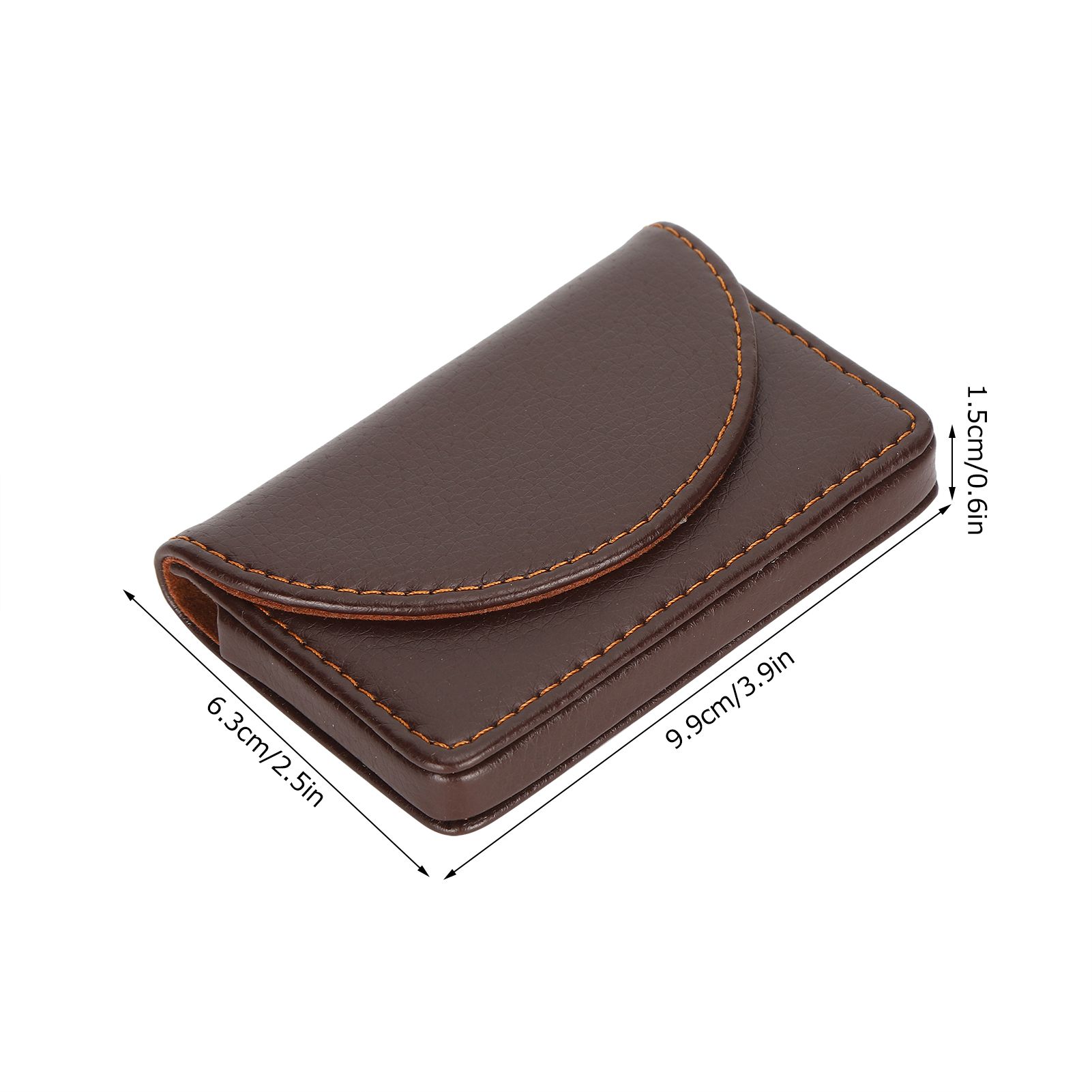 Business Name Card Case PU Leather Holder Organizer Gifts for Traveling view 13