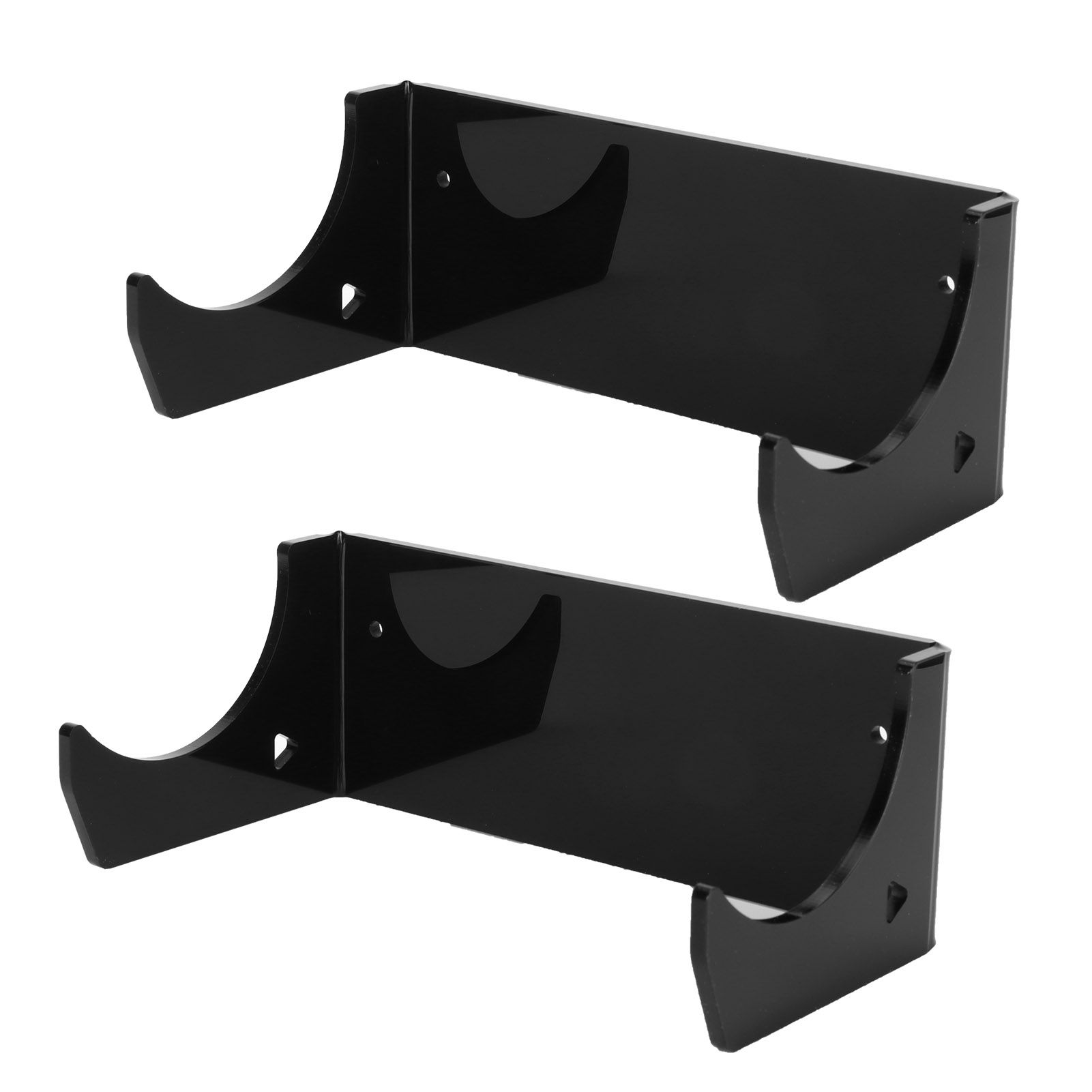 2Pcs Wall Shelf Skateboard Hanger Display Storage Rack Snowboard Organizer view 2