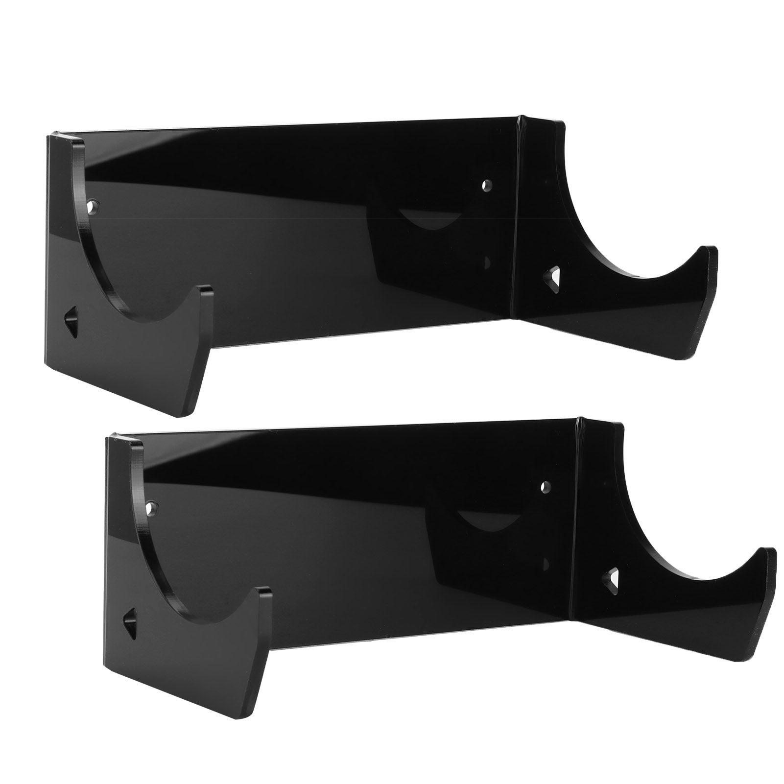 2Pcs Wall Shelf Skateboard Hanger Display Storage Rack Snowboard Organizer view 4