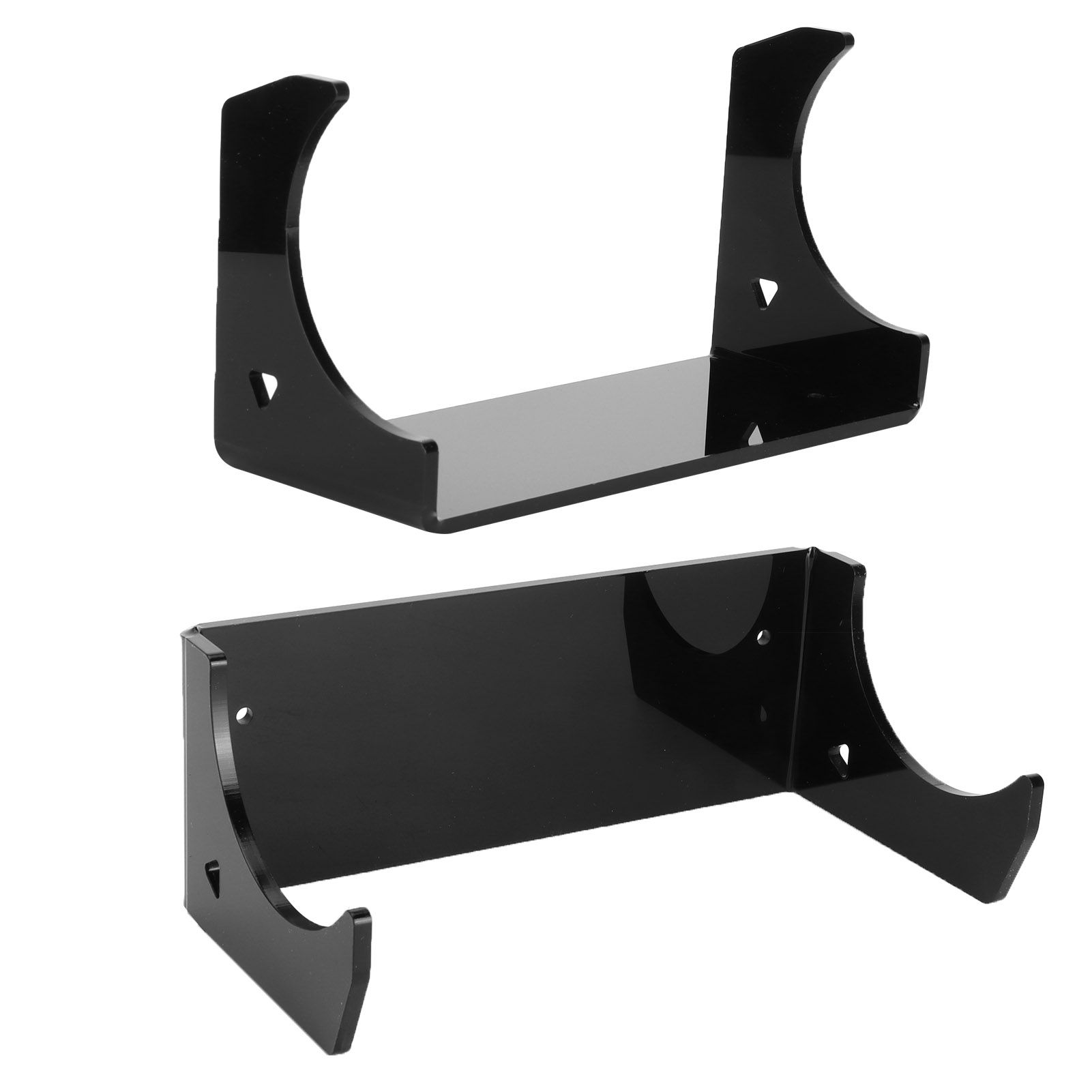 2Pcs Wall Shelf Skateboard Hanger Display Storage Rack Snowboard Organizer view 5