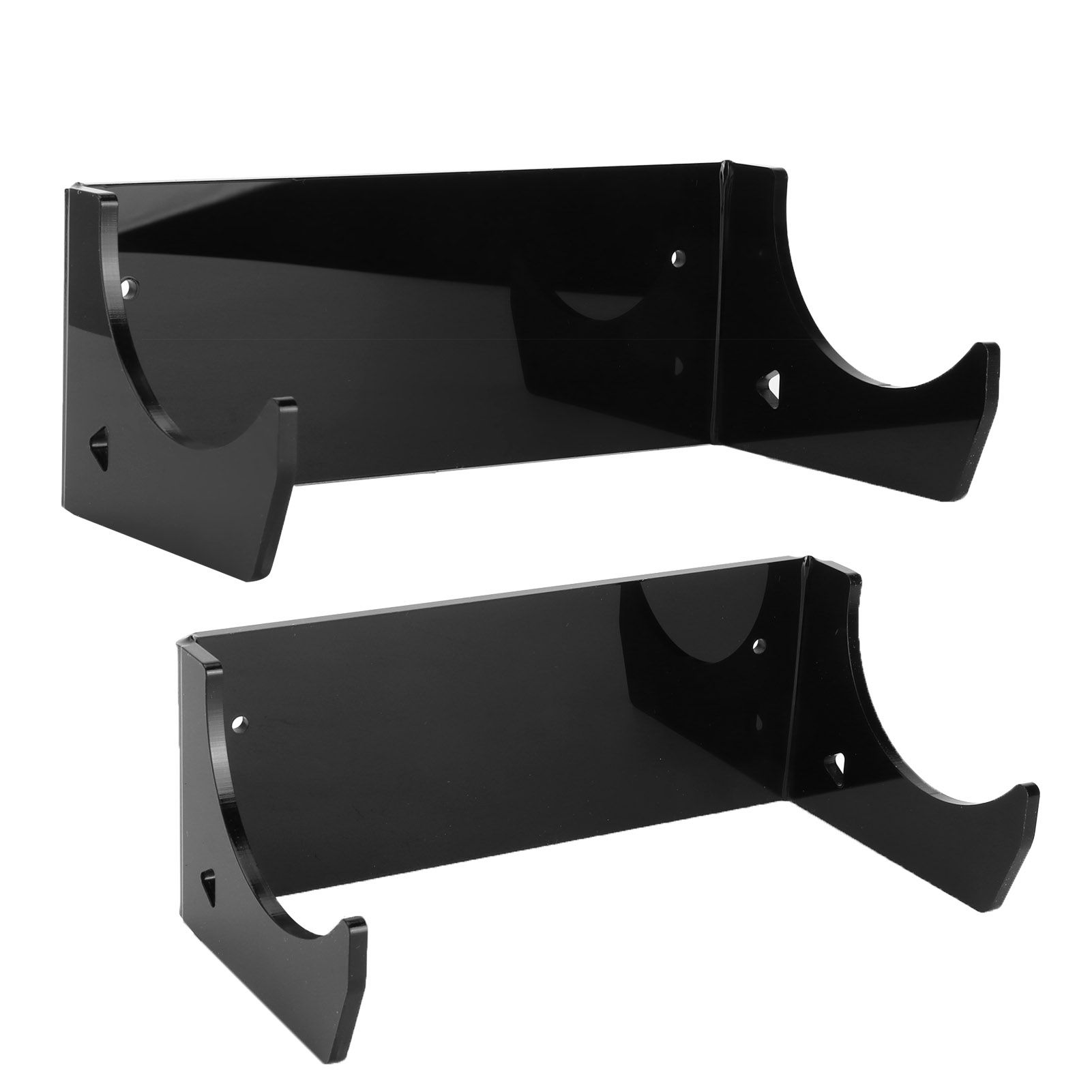 2Pcs Wall Shelf Skateboard Hanger Display Storage Rack Snowboard Organizer view 8