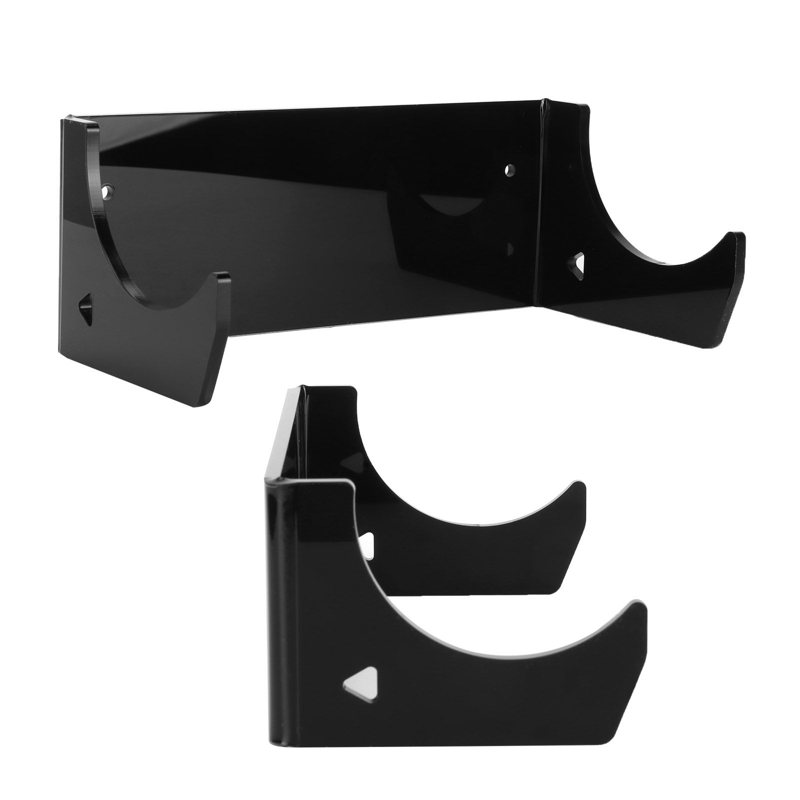 2Pcs Wall Shelf Skateboard Hanger Display Storage Rack Snowboard Organizer view 9