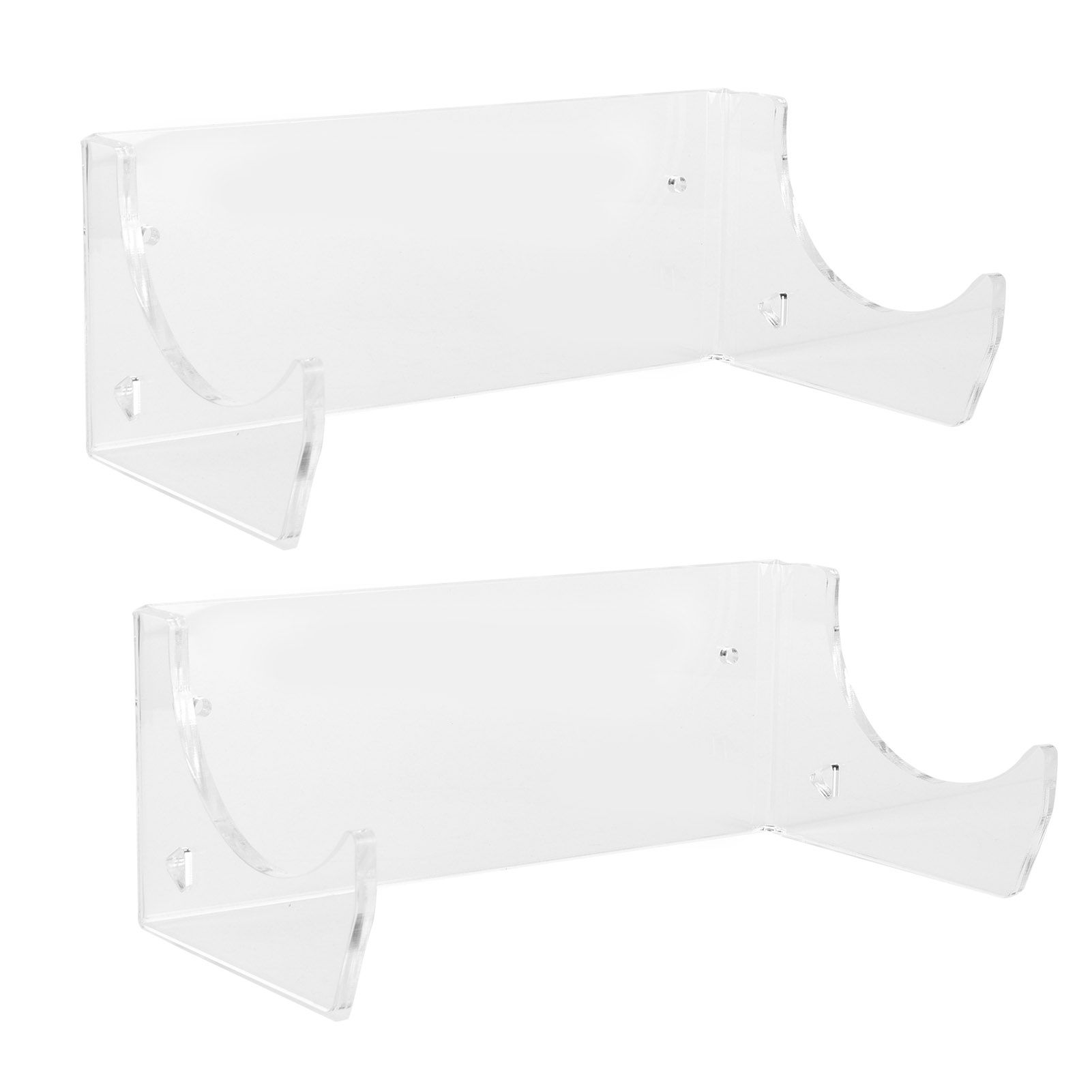 2Pcs Wall Shelf Skateboard Hanger Display Storage Rack Snowboard Organizer view 2