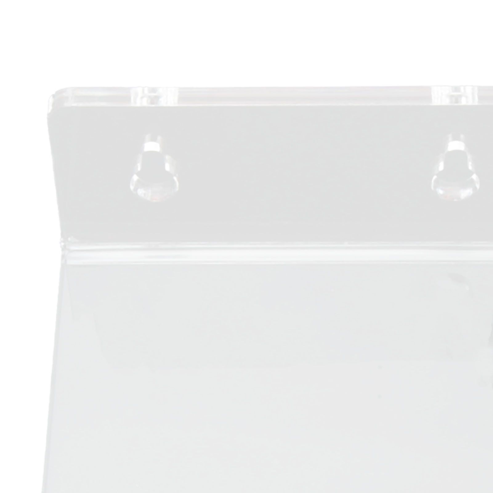 3PCS Clear Acrylic Display Rack Wall Mounted Floating Shelf for Home Toys view 15