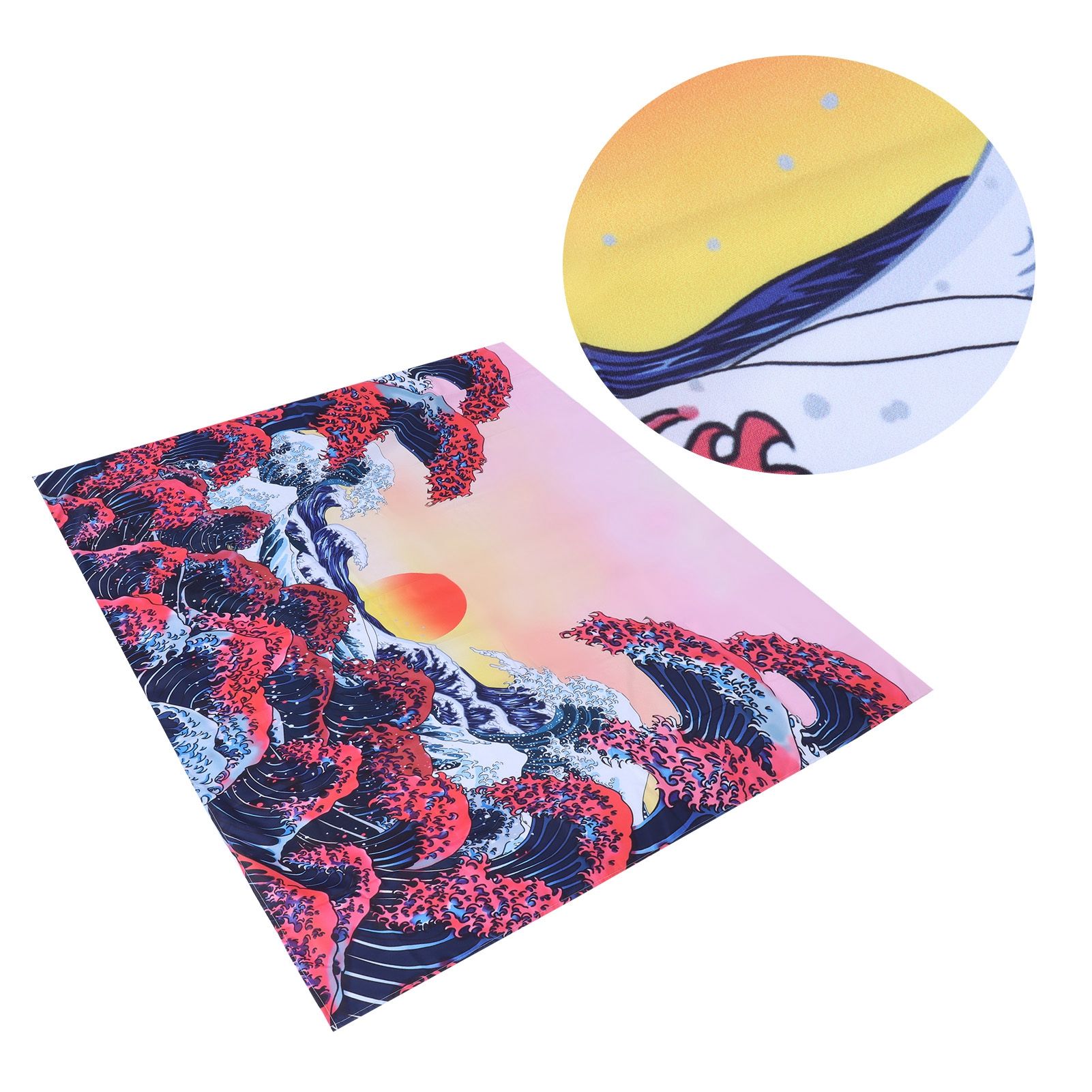 Multi‑Purpose Wall Tapestry Beach Towel Soft Blanket Door Curtain Home view 5