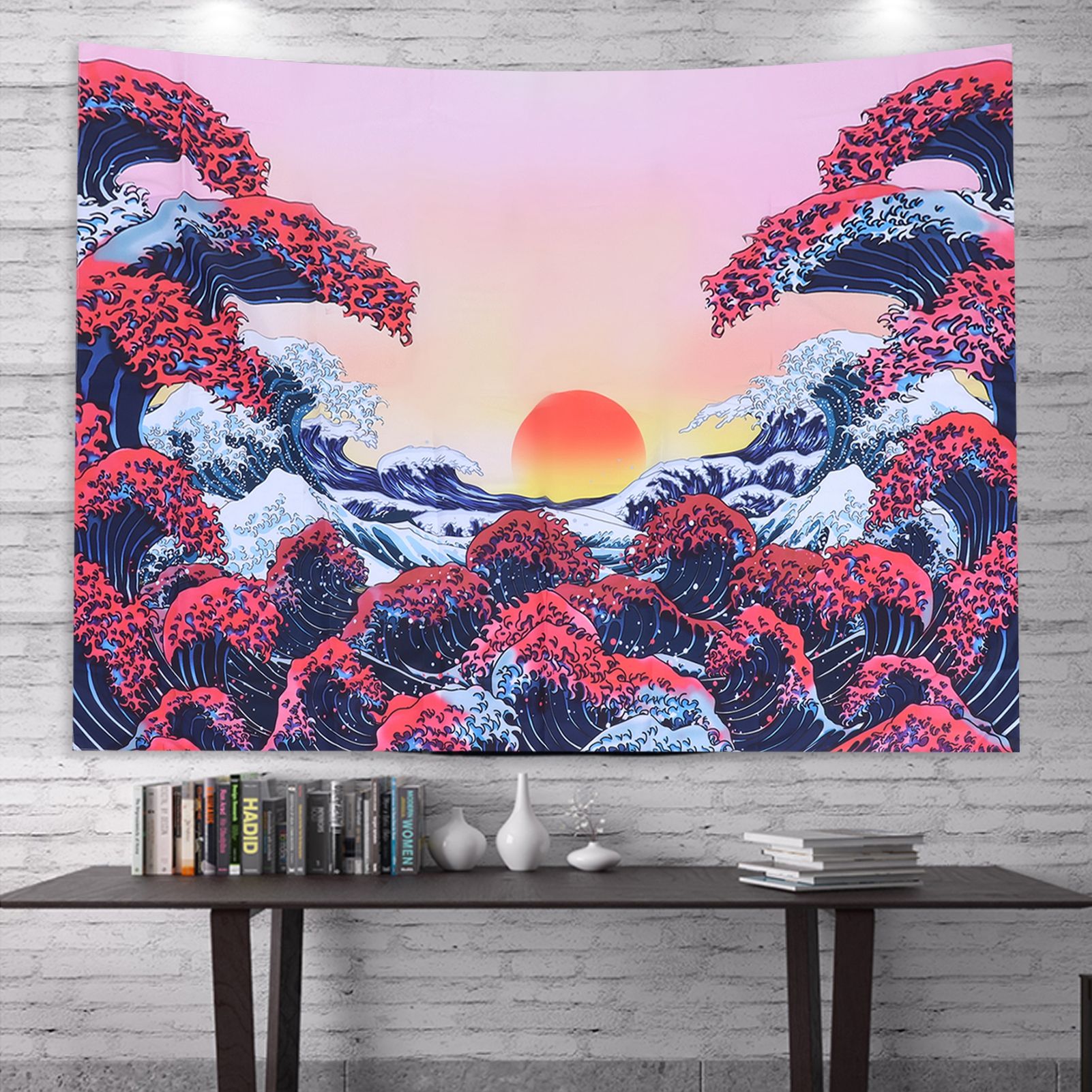 Multi‑Purpose Wall Tapestry Beach Towel Soft Blanket Door Curtain Home view 12