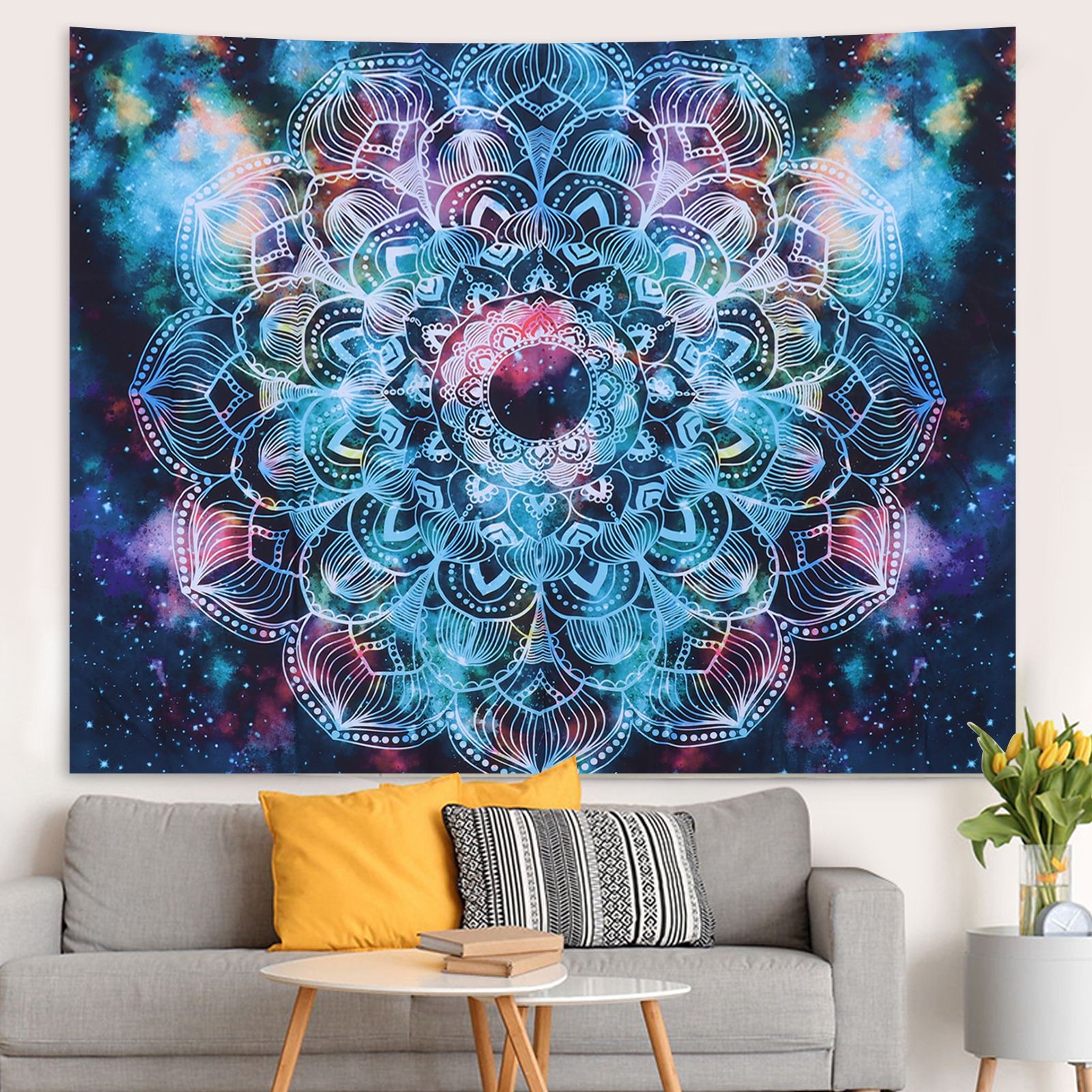 Wall Tapestry Innovative Polyester Hanging Carpet Background Decoration Home view 12