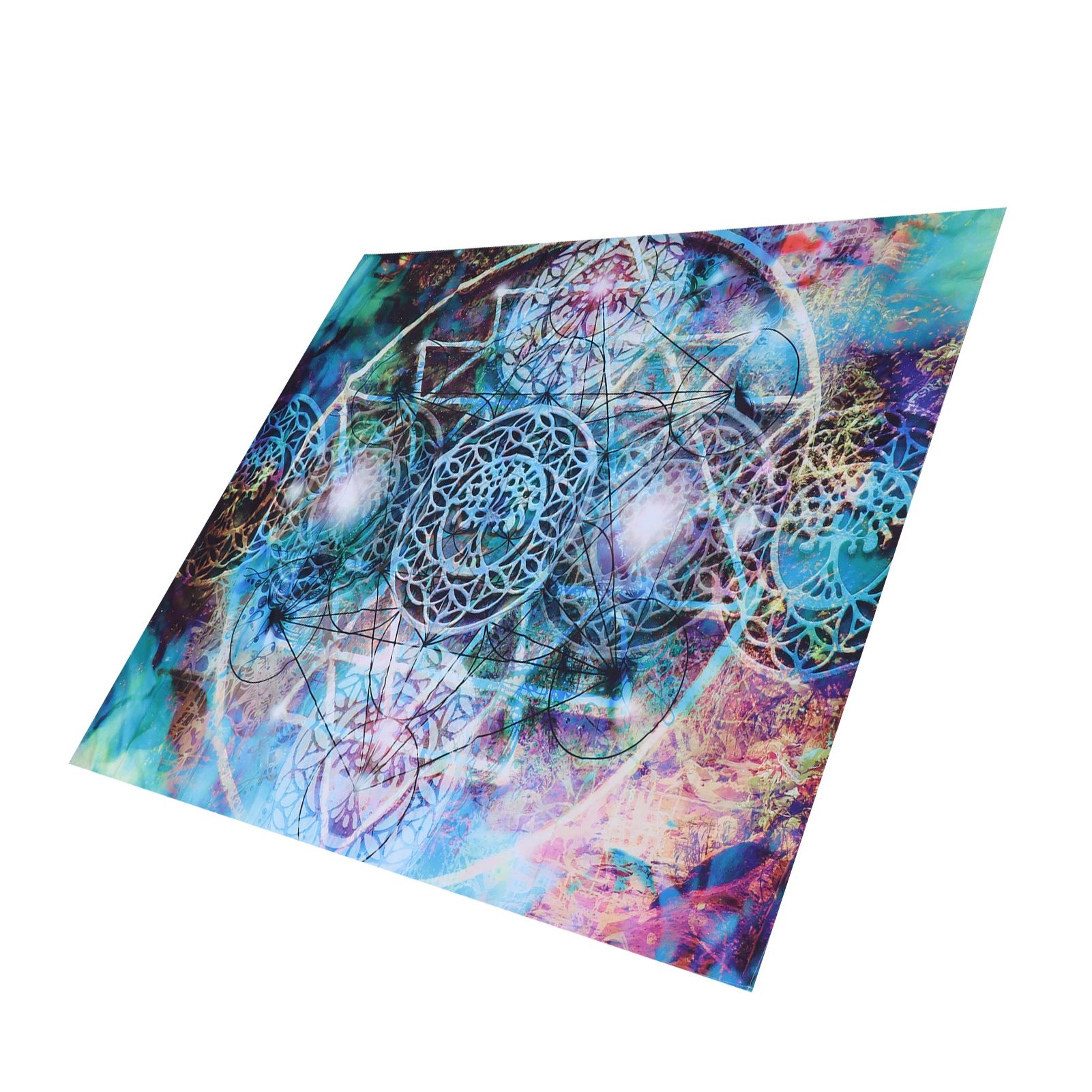 Polyester Tapestry Abstract Geometry Pattern Wall Hanging Blanket Art Home view 10