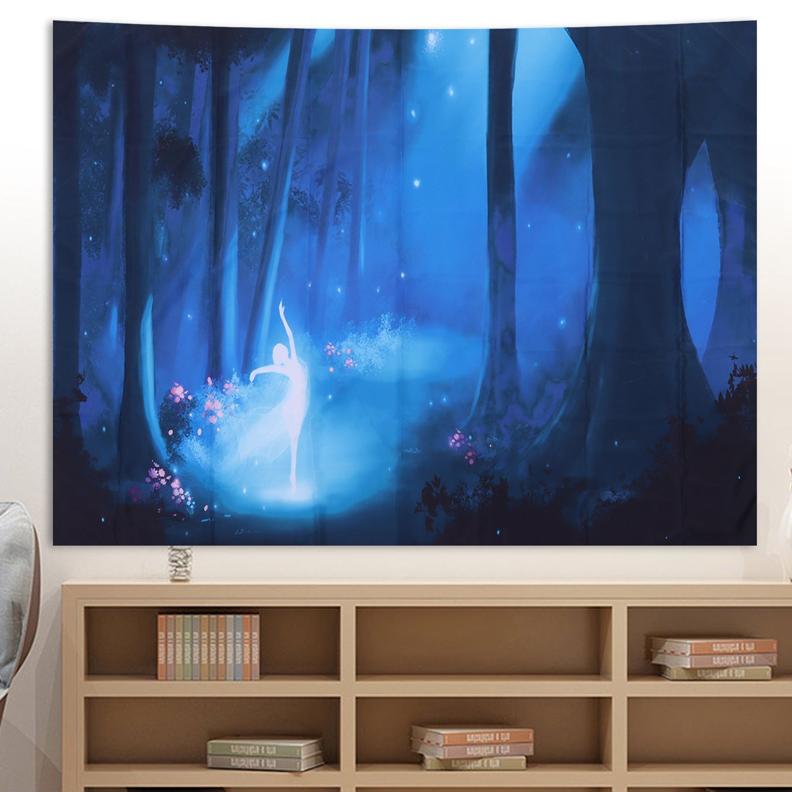 Decorative Tapestry MultiPurpose Unique Wall Hanging Carpet Living Room view 11