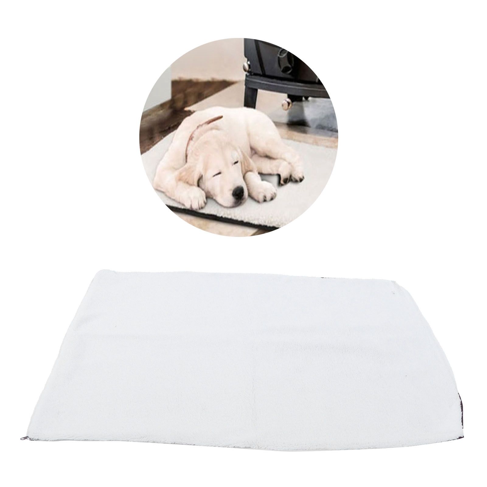Pet Heating Pad Non Slip Detachable Insulation Warm Blanket for Pet House Dog view 11