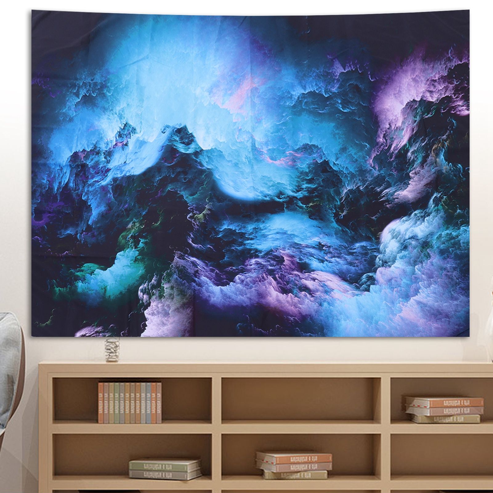 Background Wall Tapestry MultiPurpose Polyester Fiber Hanging Blanket Art view 11