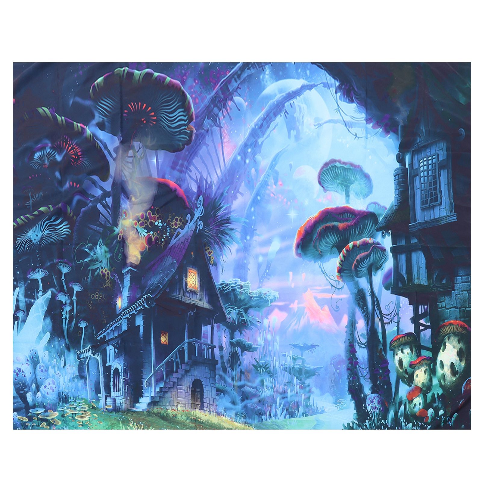 Forest Tapestry Wall Hanging Tapestry Beach Blanket for Living Room Bedroom