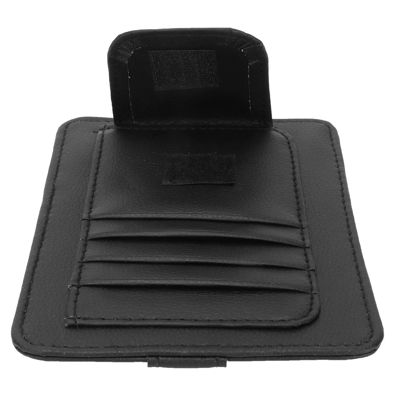 Car Visor Organizer Holder Multifunction Universal Glasses Card Storage Bag Black view 7