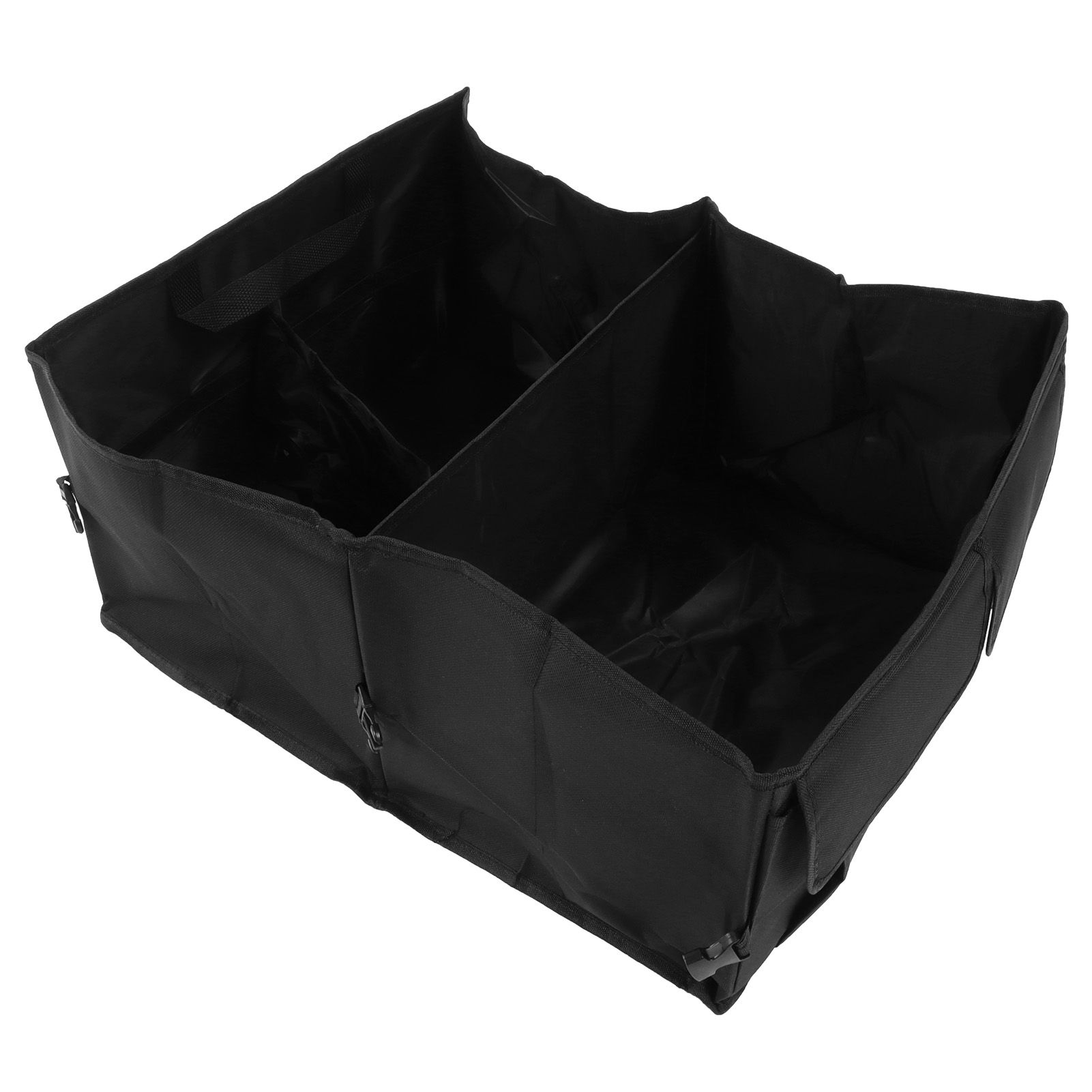 Car Storage Box Car Trunk Organizer Collapsible Multi-Compartment Auto Storage view 2