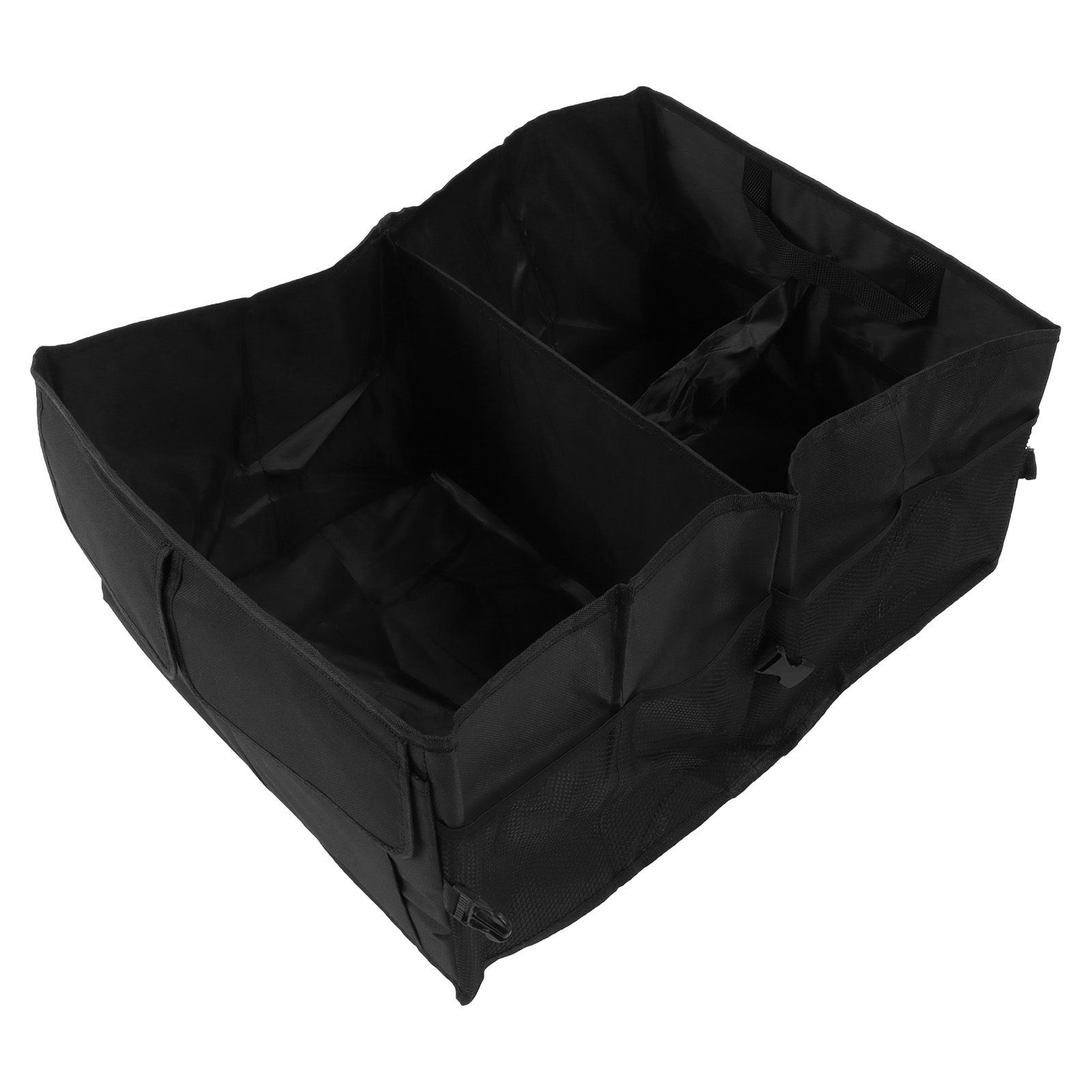 Car Storage Box Car Trunk Organizer Collapsible Multi-Compartment Auto Storage view 3