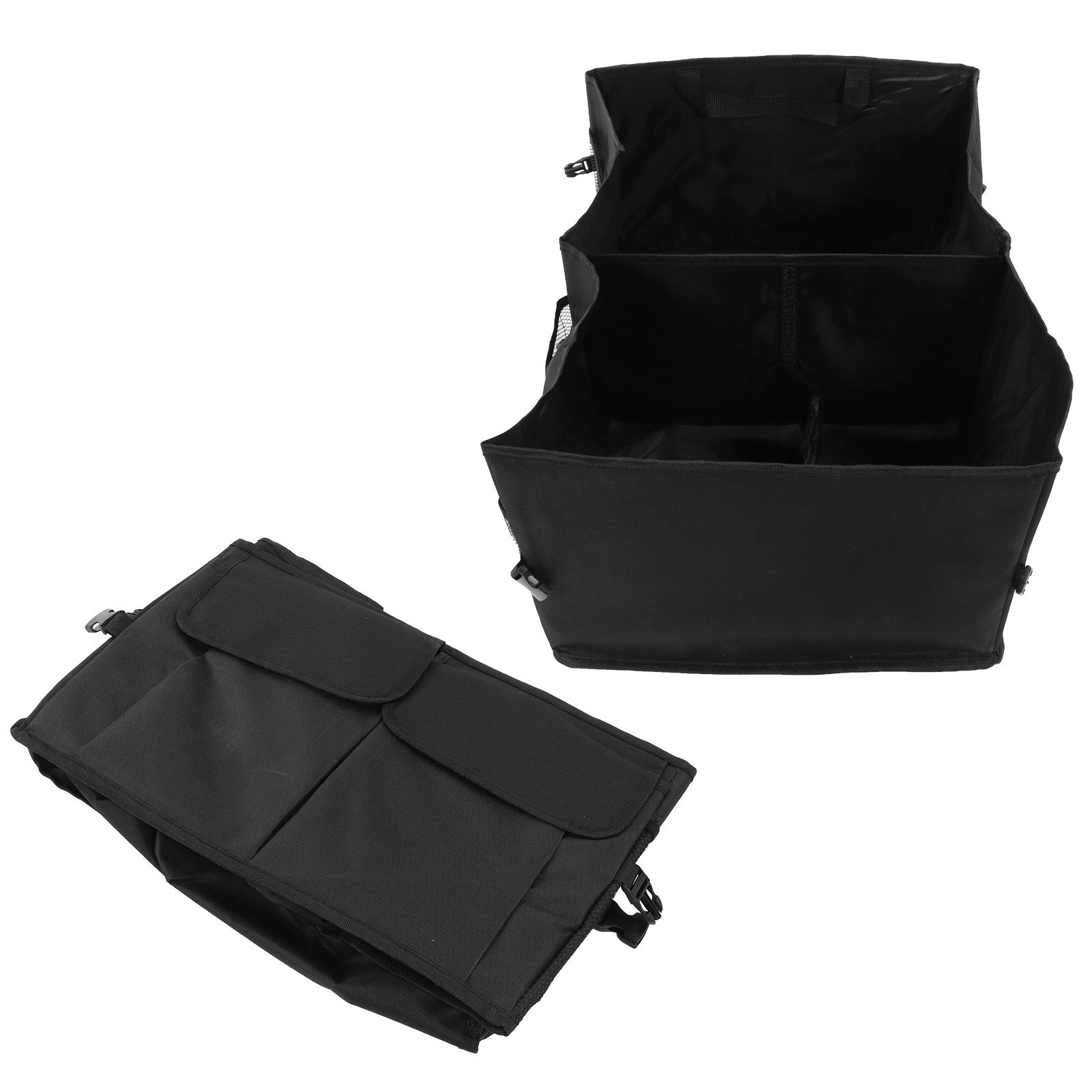 Car Storage Box Car Trunk Organizer Collapsible Multi-Compartment Auto Storage view 9
