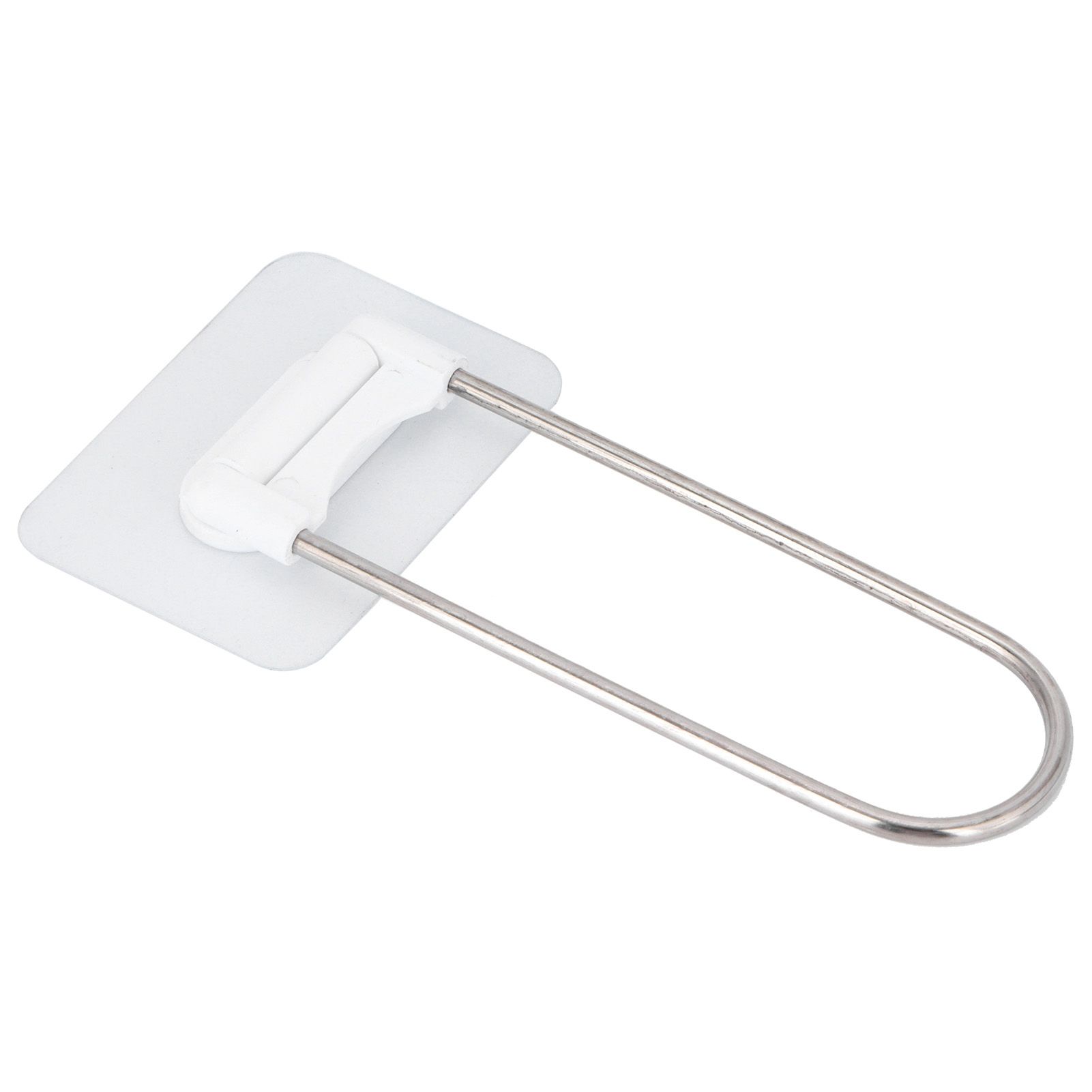Clothes Hanger Organizer Stainless Steel UShape Wall Storage Rack for Bathroom