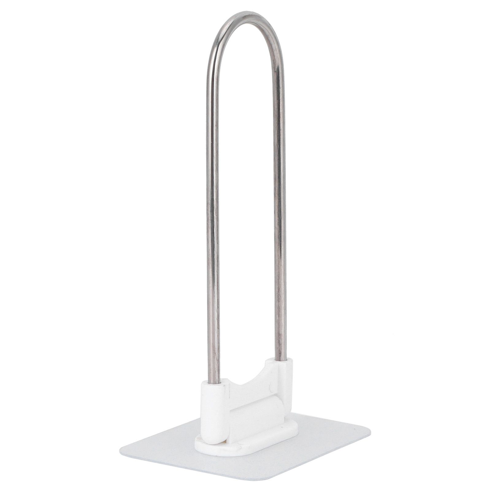 Clothes Hanger Organizer Stainless Steel UShape Wall Storage Rack for Bathroom view 4