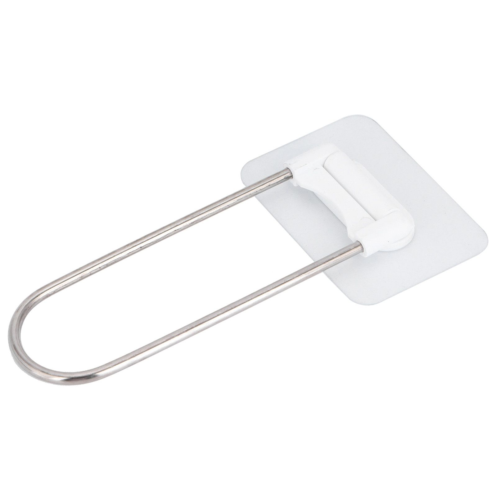 Clothes Hanger Organizer Stainless Steel UShape Wall Storage Rack for Bathroom view 6