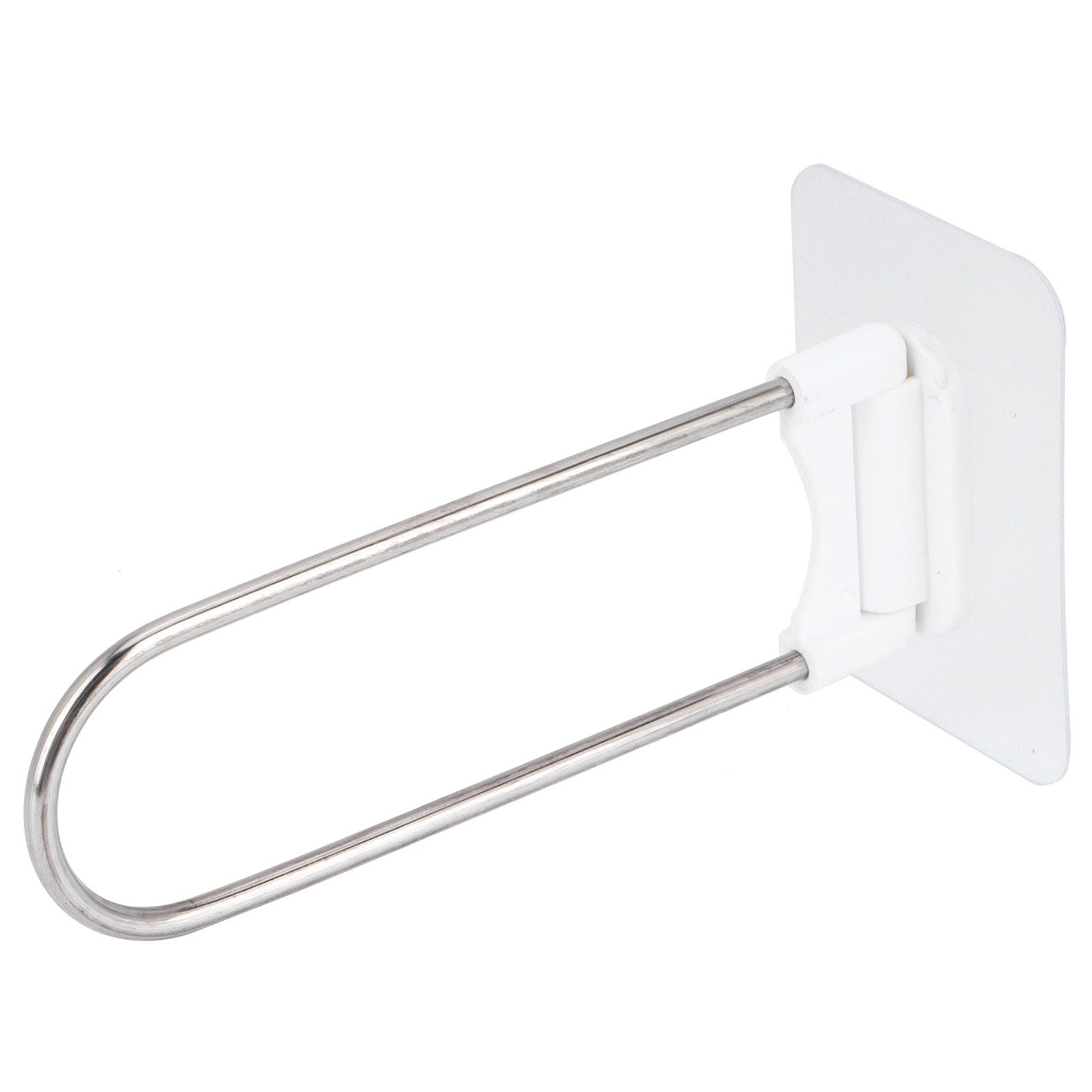 Clothes Hanger Organizer Stainless Steel UShape Wall Storage Rack for Bathroom view 7