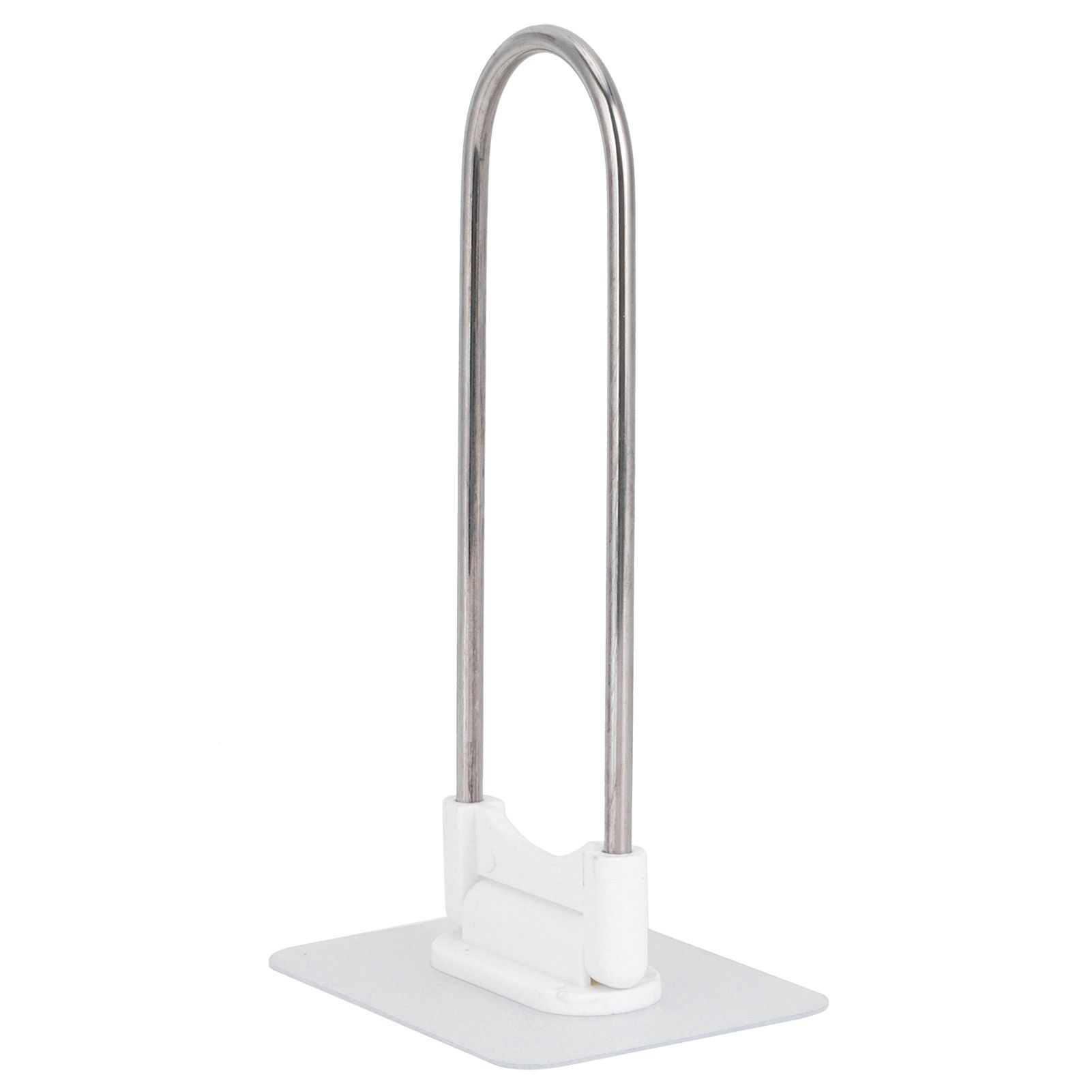 Clothes Hanger Organizer Stainless Steel UShape Wall Storage Rack for Bathroom view 8