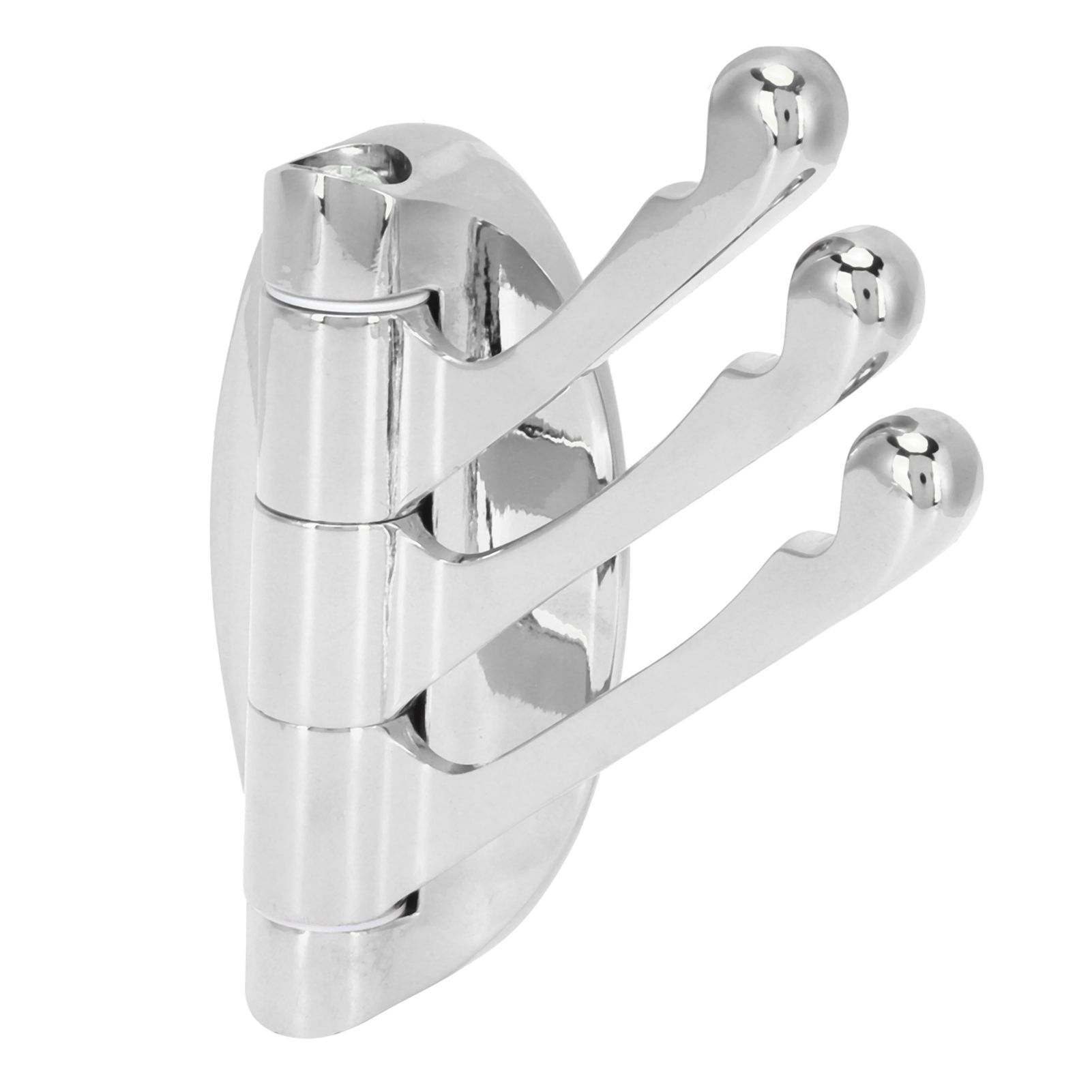 Clothes Hook Wall Mount 180 Degree Foldable Coat Hook Hanger for Home Bathroom view 8