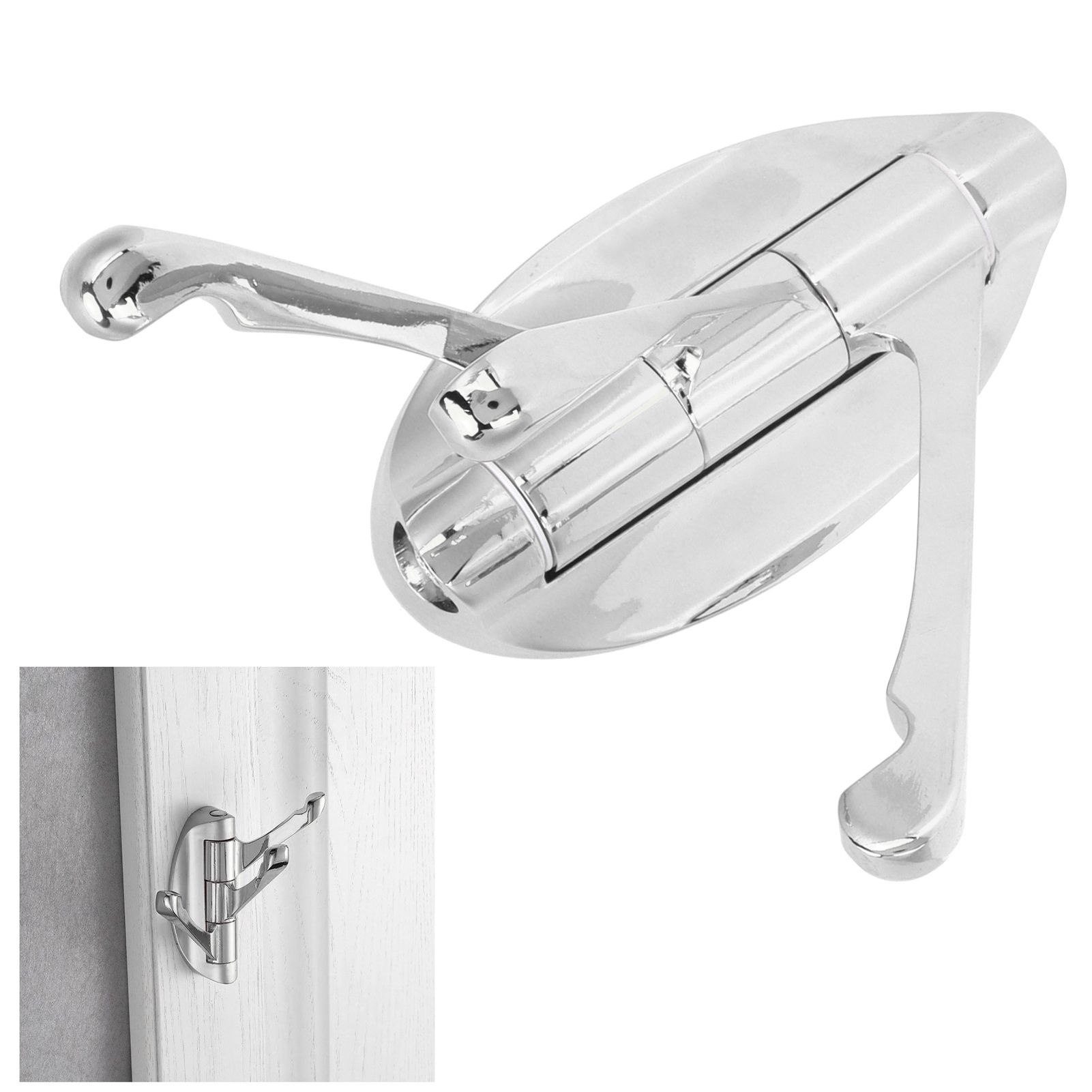 Clothes Hook Wall Mount 180 Degree Foldable Coat Hook Hanger for Home Bathroom view 12