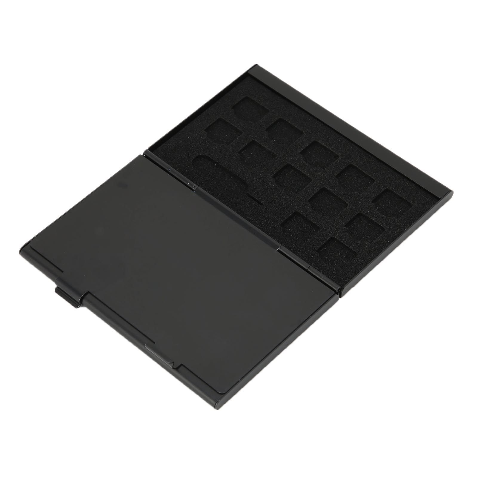 SIM Card Case Antimagnetic Dustproof Shockproof Portable Storage Cards Storage Box view 6