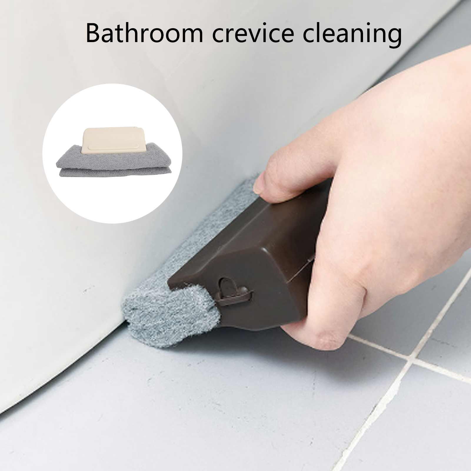 Window Grooves Cleaning Brush Handheld Crevice Cleaner Tools for Window Slides view 15