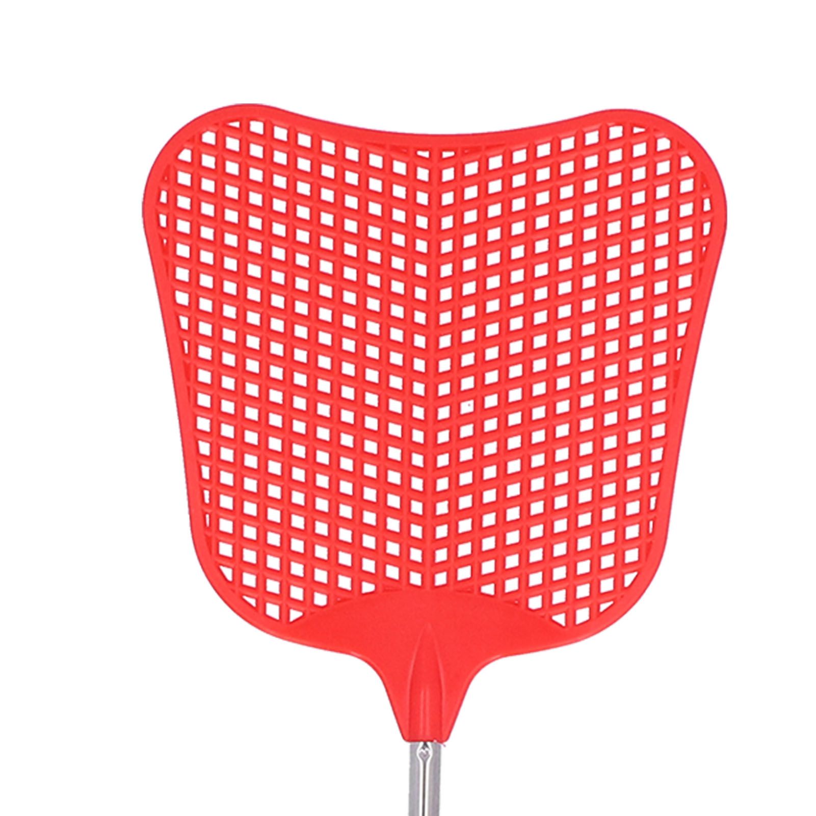 5PCS Plastic Fly Swatter with Retractable Rod Thicken PlantainShaped Fly view 13