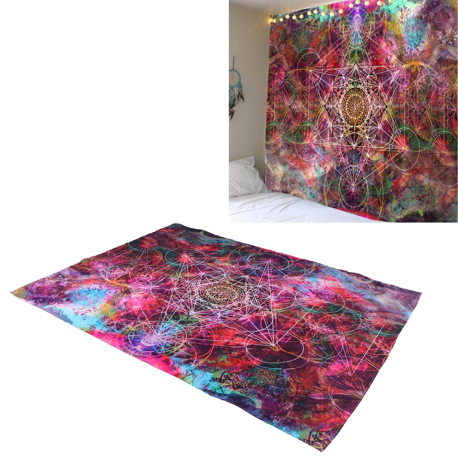 Decorative Tapestry Innovative Wall Hanging Carpet Art for Home Bedroom view 12