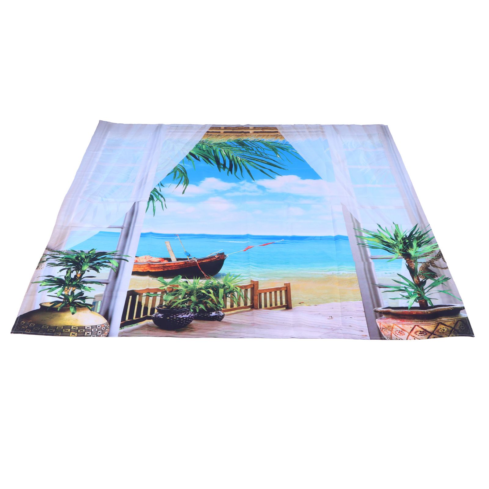 Home Tapestry Landscape Pattern Polyester Fabric Hanging Blanket for Bedroom view 2