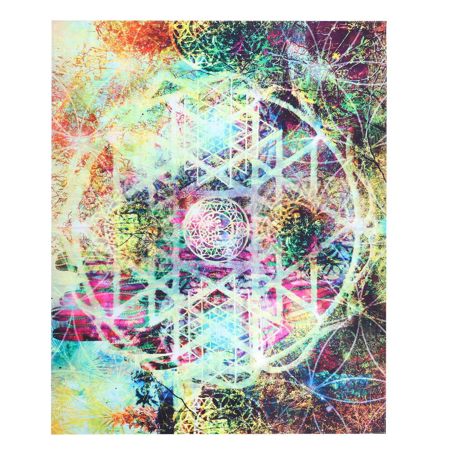 Abstract Geometric Pattern Tapestry Wall Hanging for Living Room Bedroom Art view 2