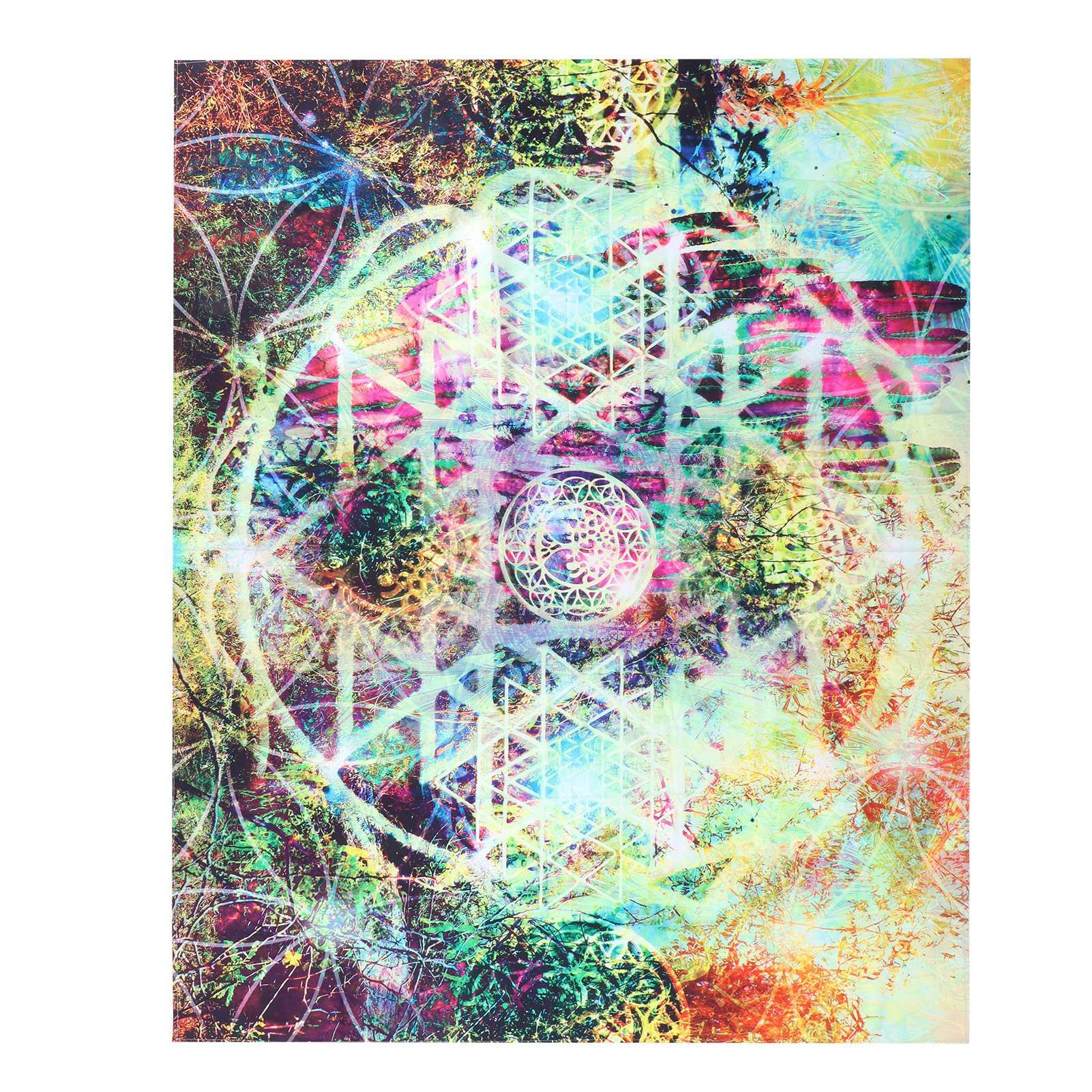 Abstract Geometric Pattern Tapestry Wall Hanging for Living Room Bedroom Art view 3