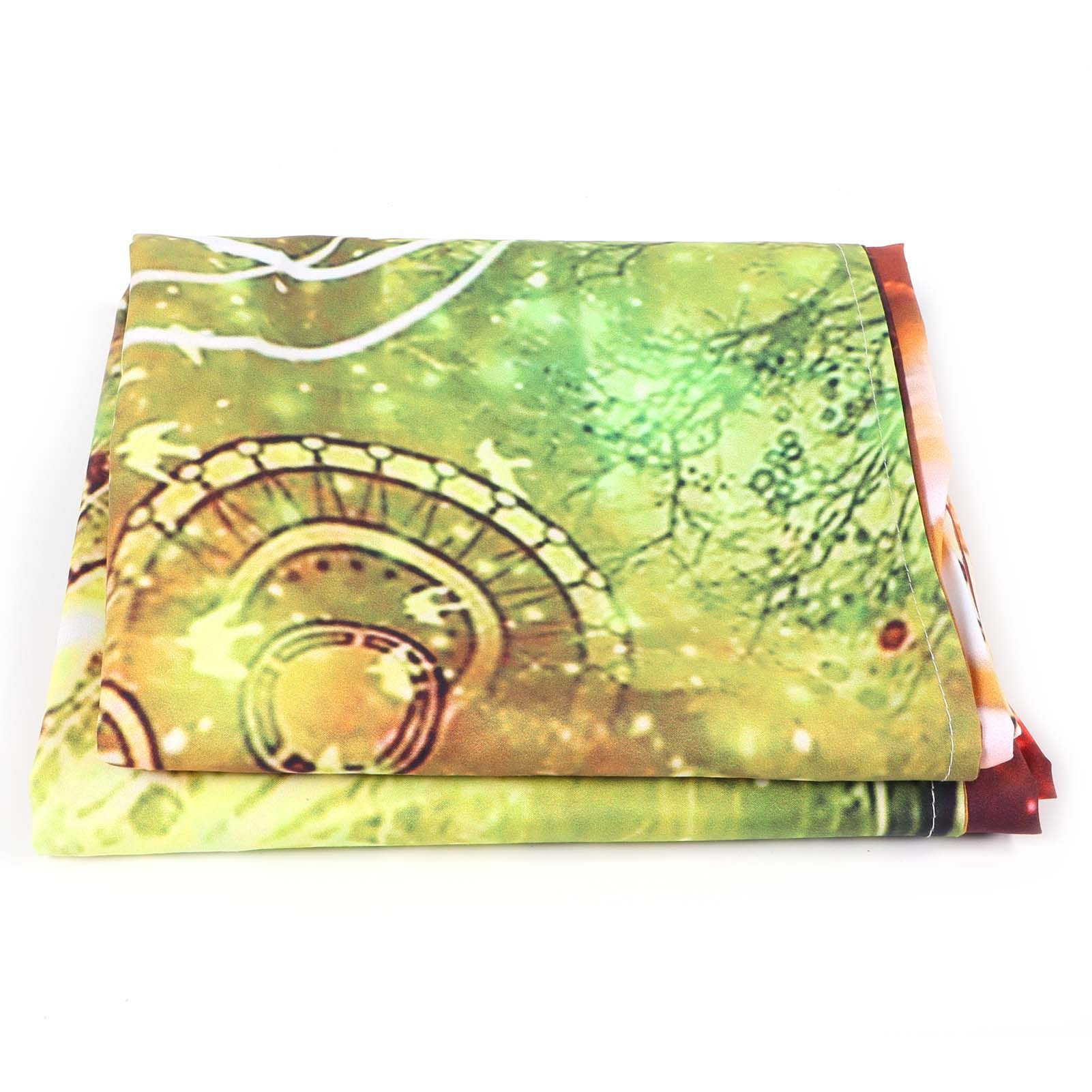 Forest Yoga Background Pattern Tapestry Wall Hanging Wall Blanket for Home view 13