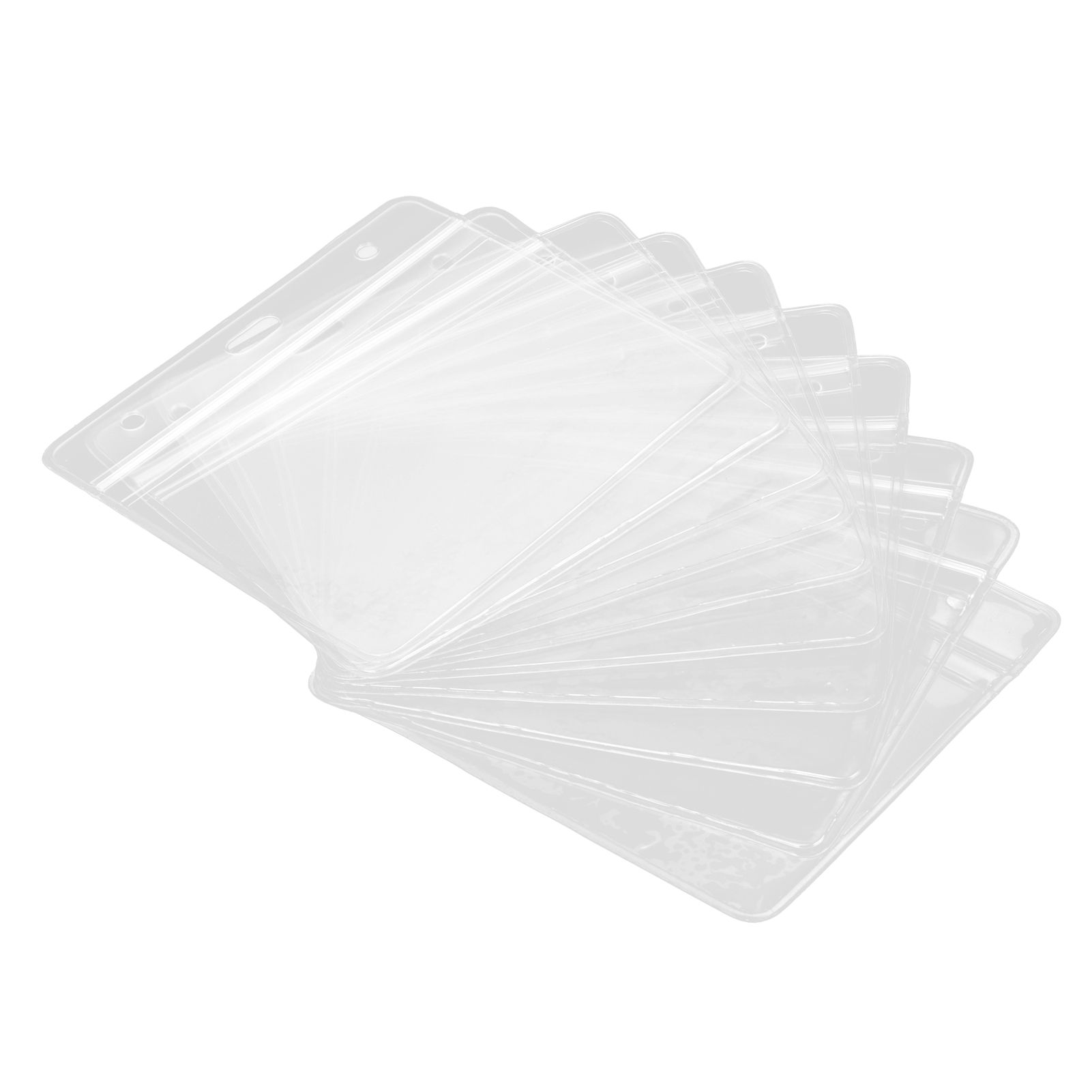 10PCS Card Protector Waterproof Immunization Record Card Holder Clear PVC Sleeve view 4