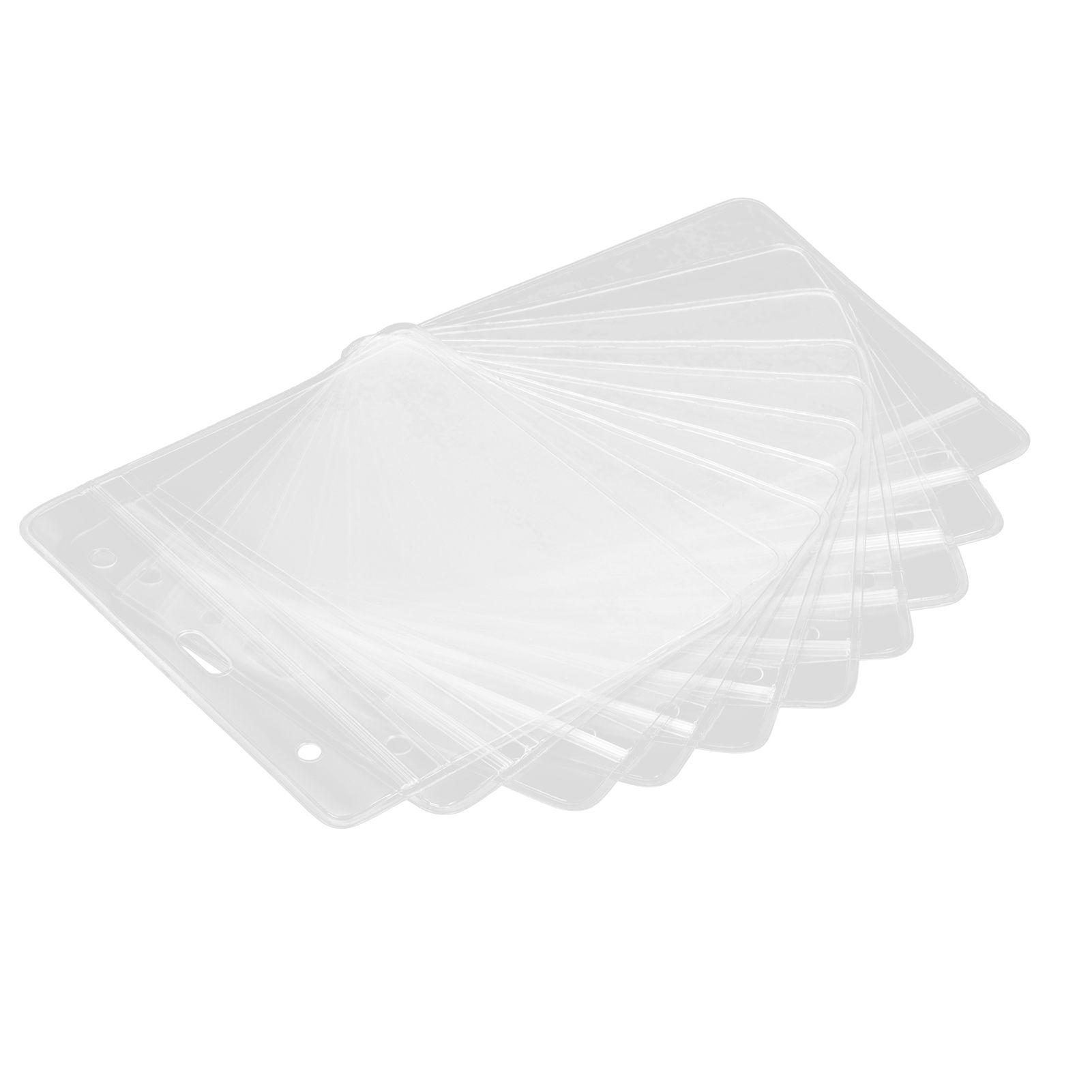 10PCS Card Protector Waterproof Immunization Record Card Holder Clear PVC Sleeve view 5