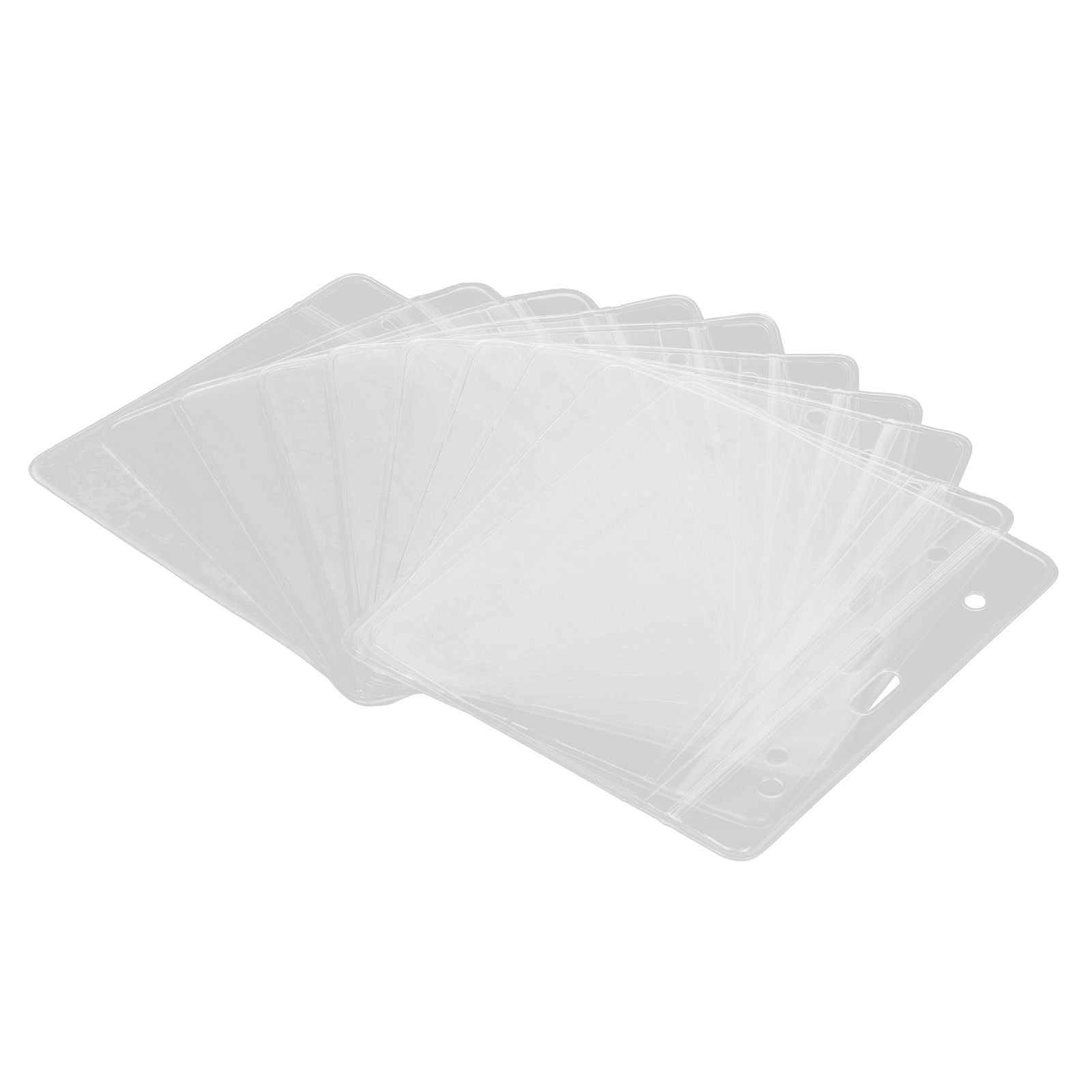 10PCS Card Protector Waterproof Immunization Record Card Holder Clear PVC Sleeve view 6