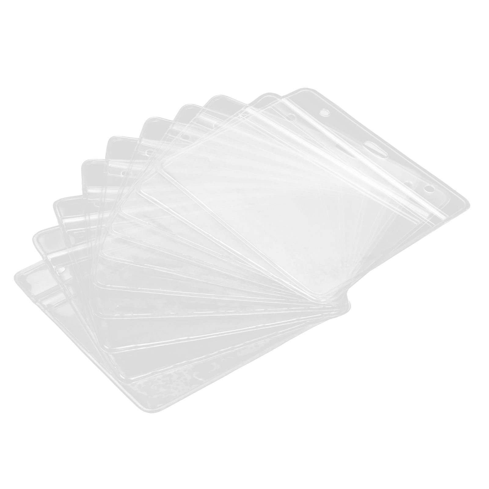 10PCS Card Protector Waterproof Immunization Record Card Holder Clear PVC Sleeve view 7