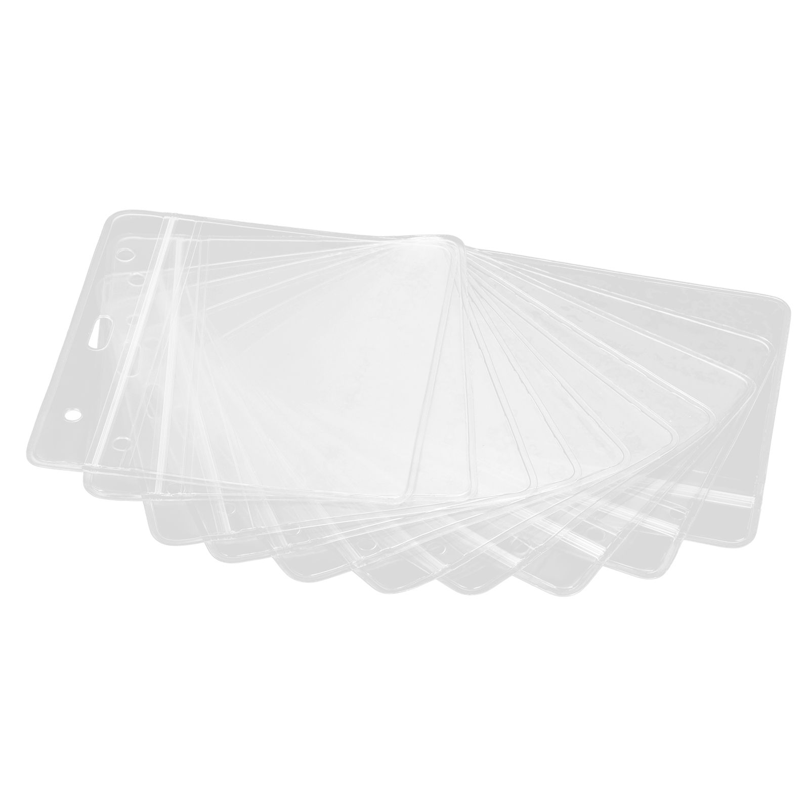 10PCS Card Protector Waterproof Immunization Record Card Holder Clear PVC Sleeve view 8