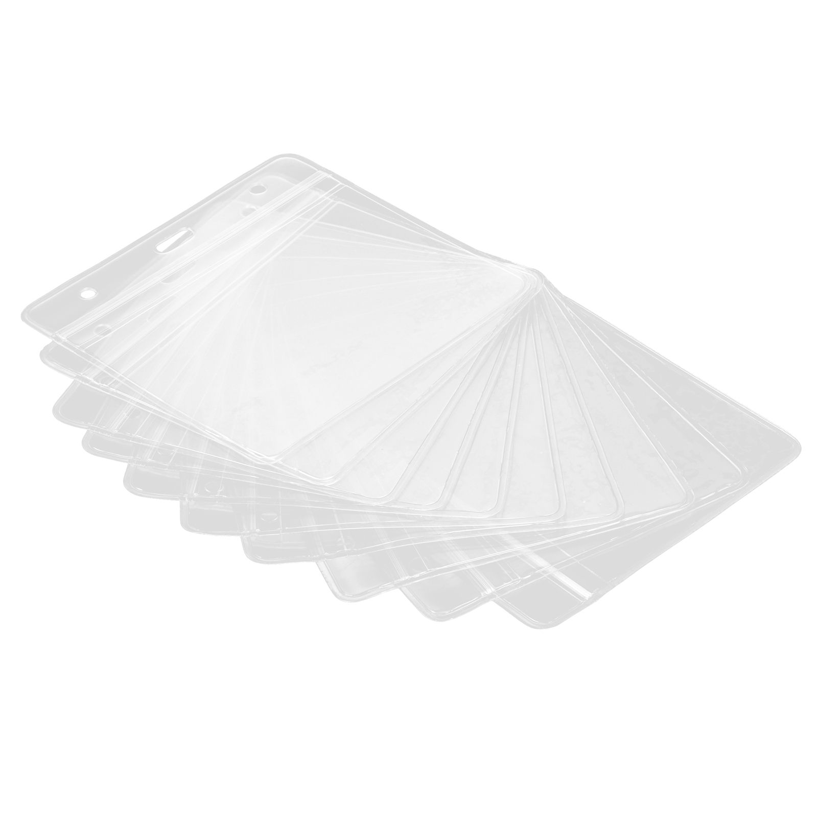 10PCS Card Protector Waterproof Immunization Record Card Holder Clear PVC Sleeve view 9