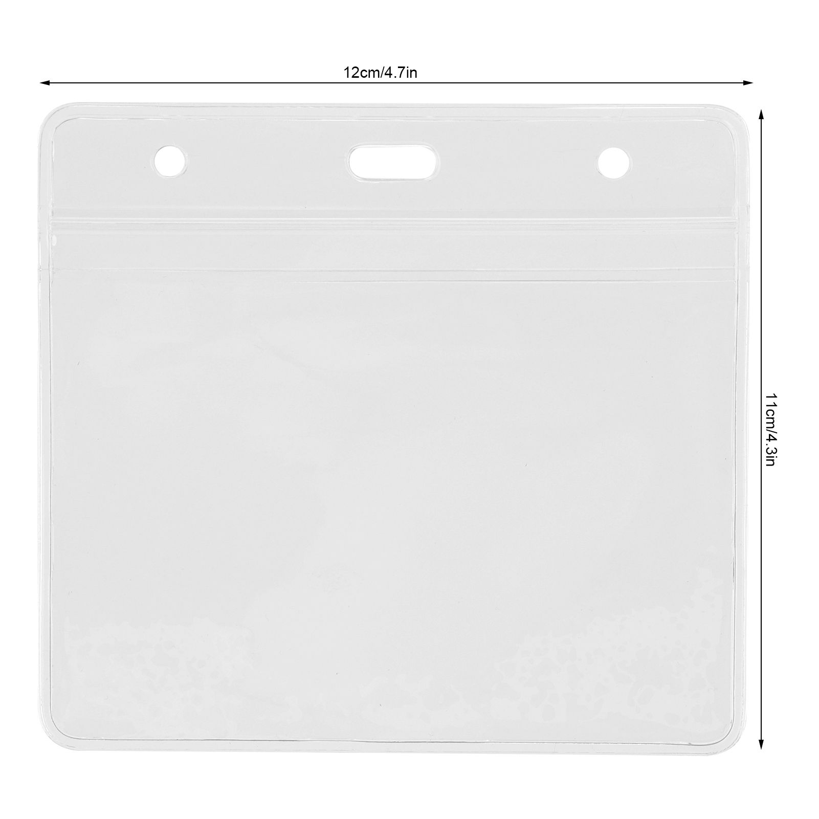 10PCS Card Protector Waterproof Immunization Record Card Holder Clear PVC Sleeve view 15