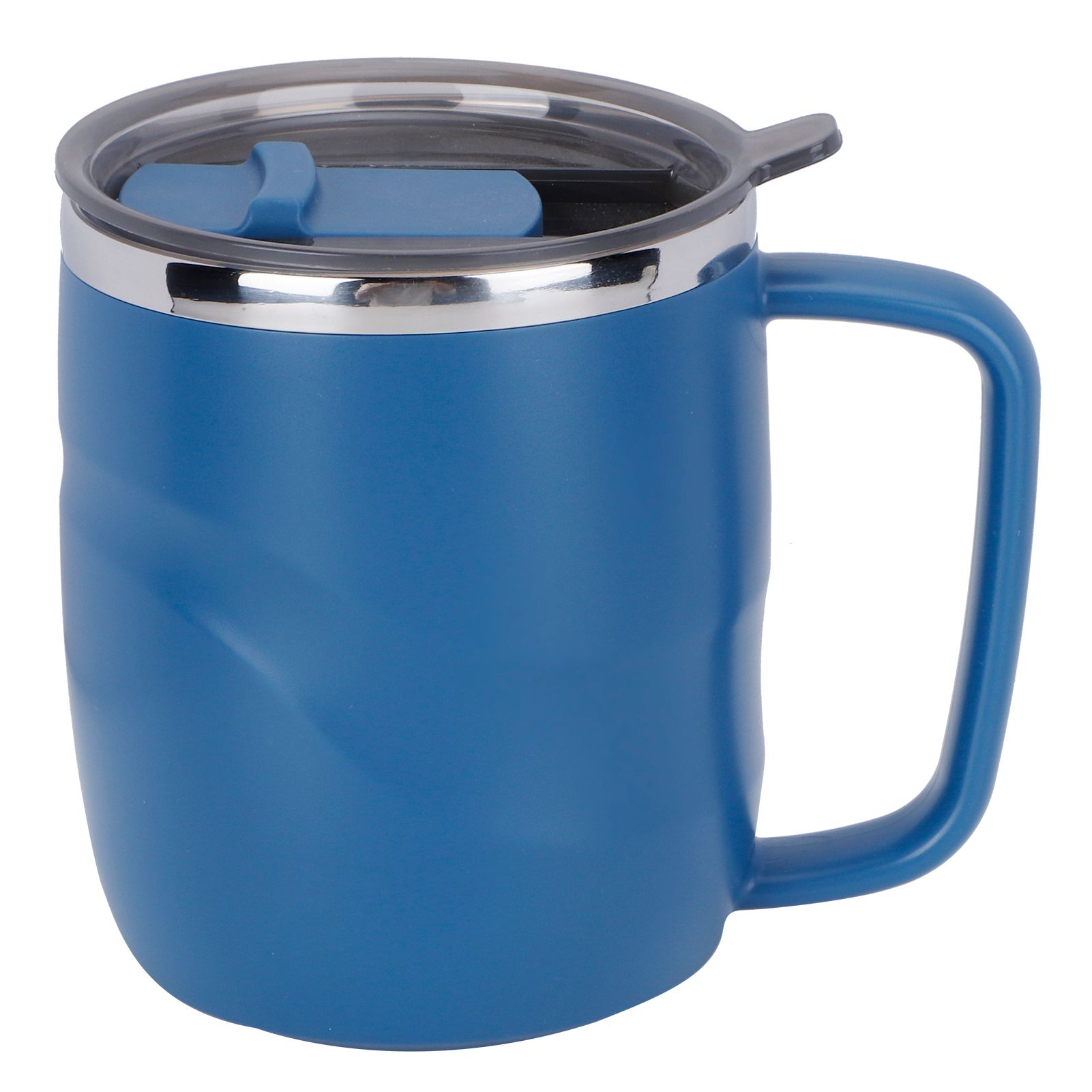 400ml Coffee Mug Stainless Steel Anti Scalding Water Cup with Lid for Home