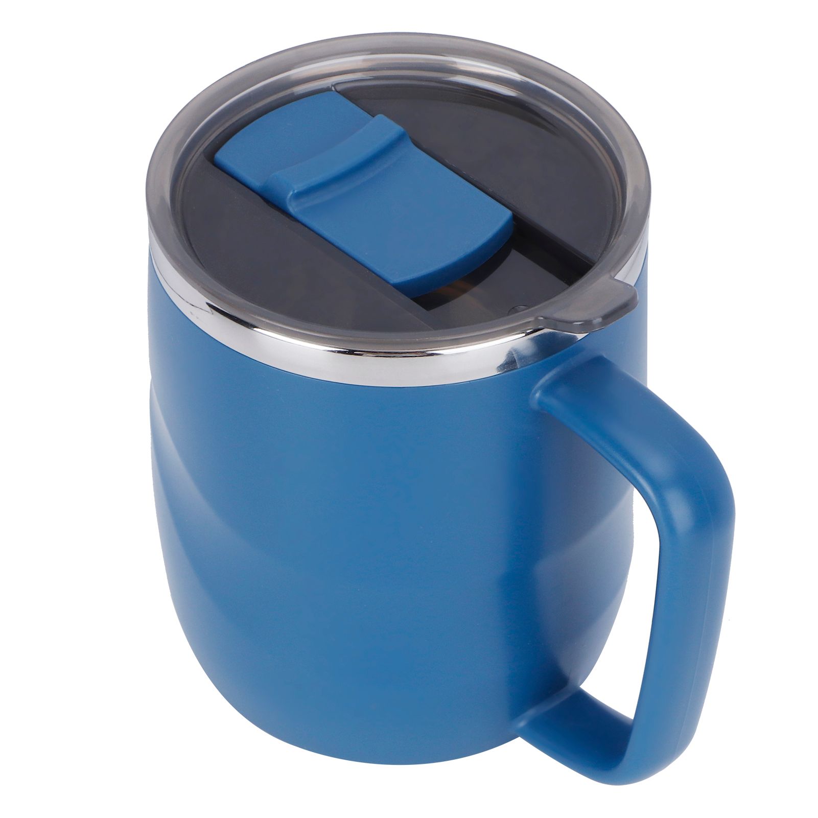 400ml Coffee Mug Stainless Steel Anti Scalding Water Cup with Lid for Home view 2