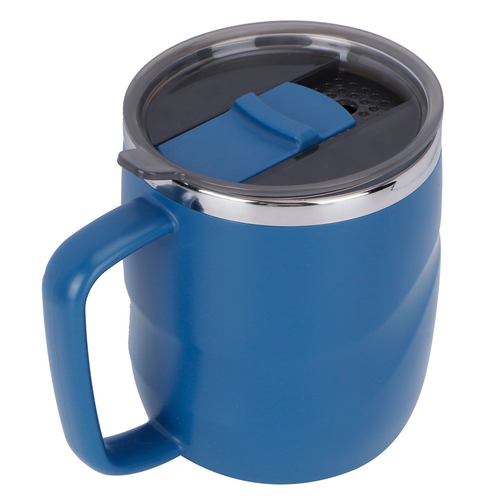 400ml Coffee Mug Stainless Steel Anti Scalding Water Cup with Lid for Home view 3